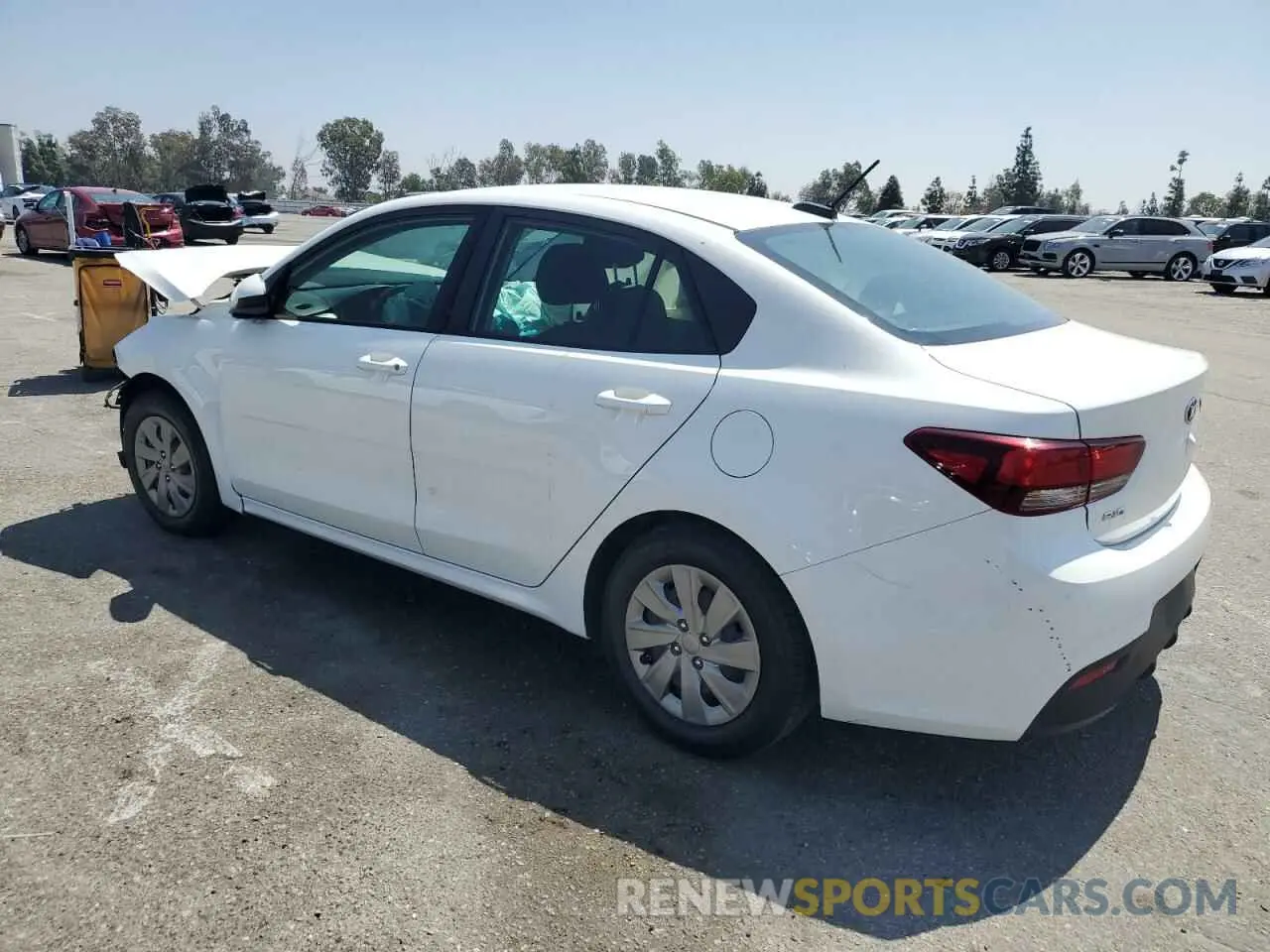2 Photograph of a damaged car 3KPA24AB3KE166755 KIA RIO 2019