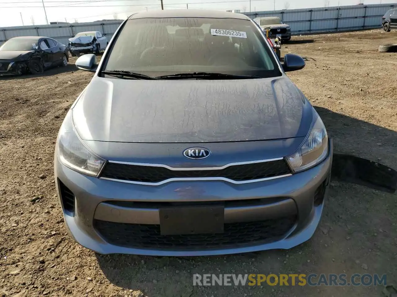 5 Photograph of a damaged car 3KPA24AB3KE202136 KIA RIO 2019