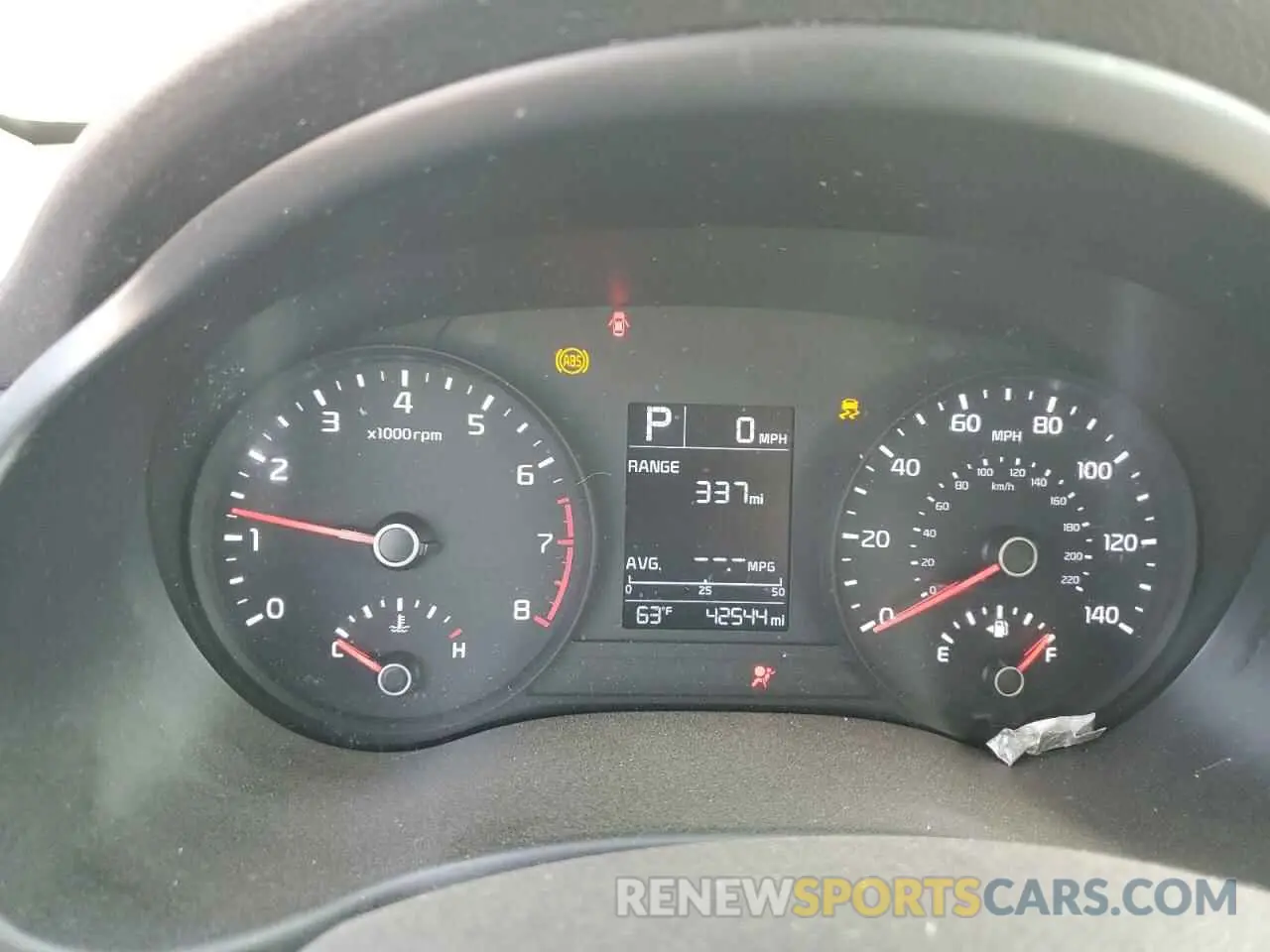 9 Photograph of a damaged car 3KPA24AB3KE202136 KIA RIO 2019