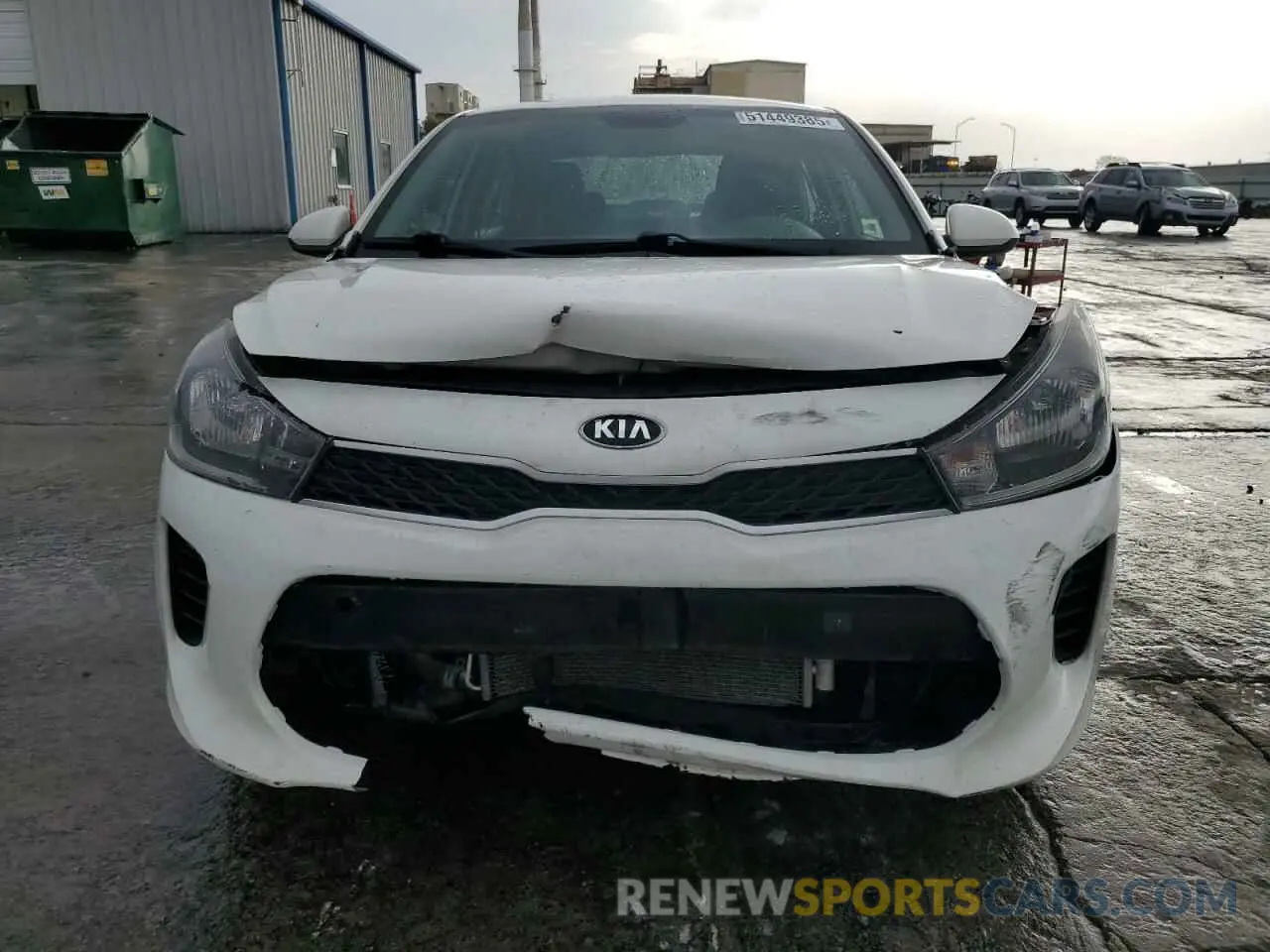 5 Photograph of a damaged car 3KPA24AB3KE204095 KIA RIO 2019