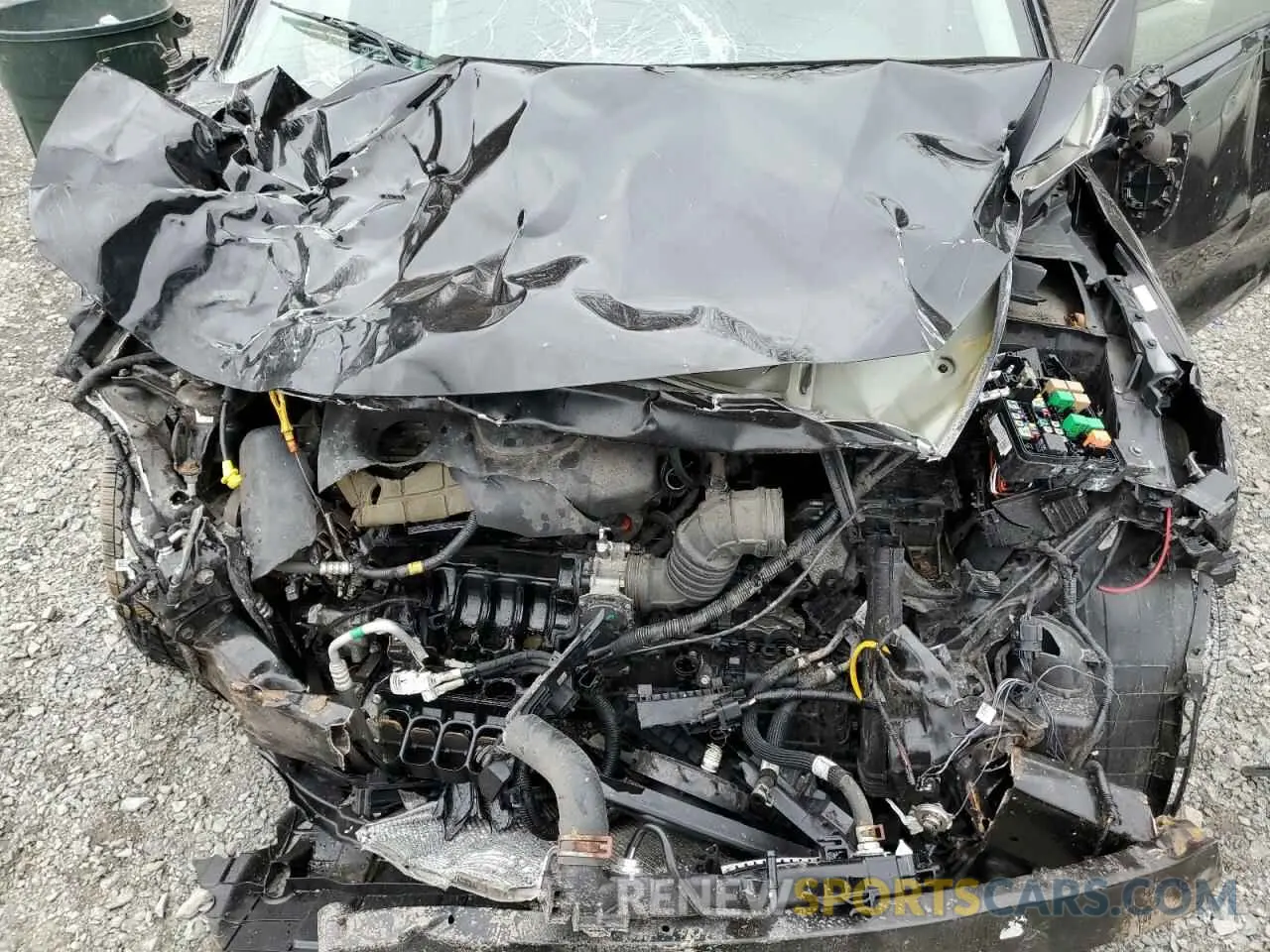 11 Photograph of a damaged car 3KPA24AB3KE204694 KIA RIO 2019