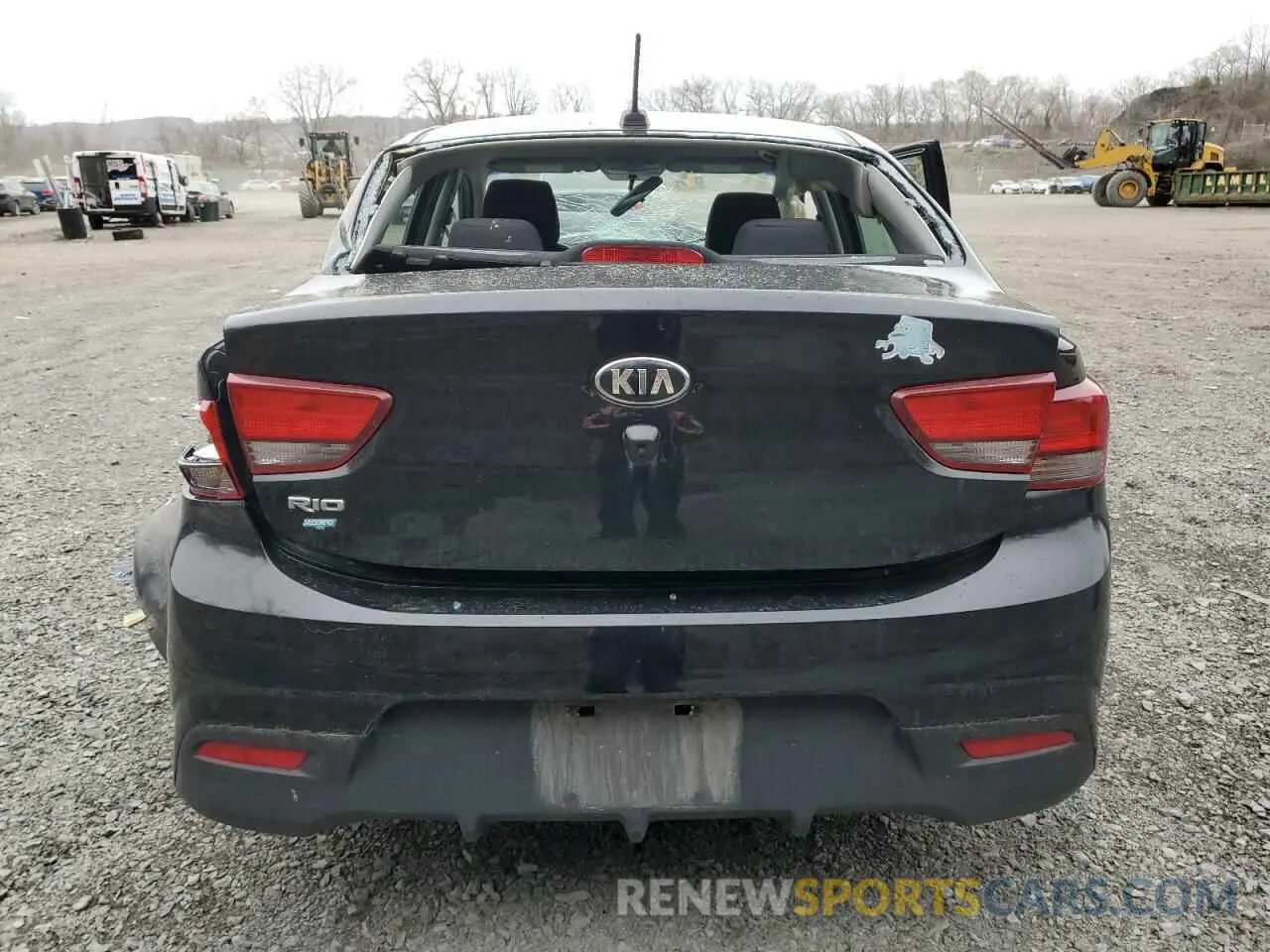 6 Photograph of a damaged car 3KPA24AB3KE204694 KIA RIO 2019