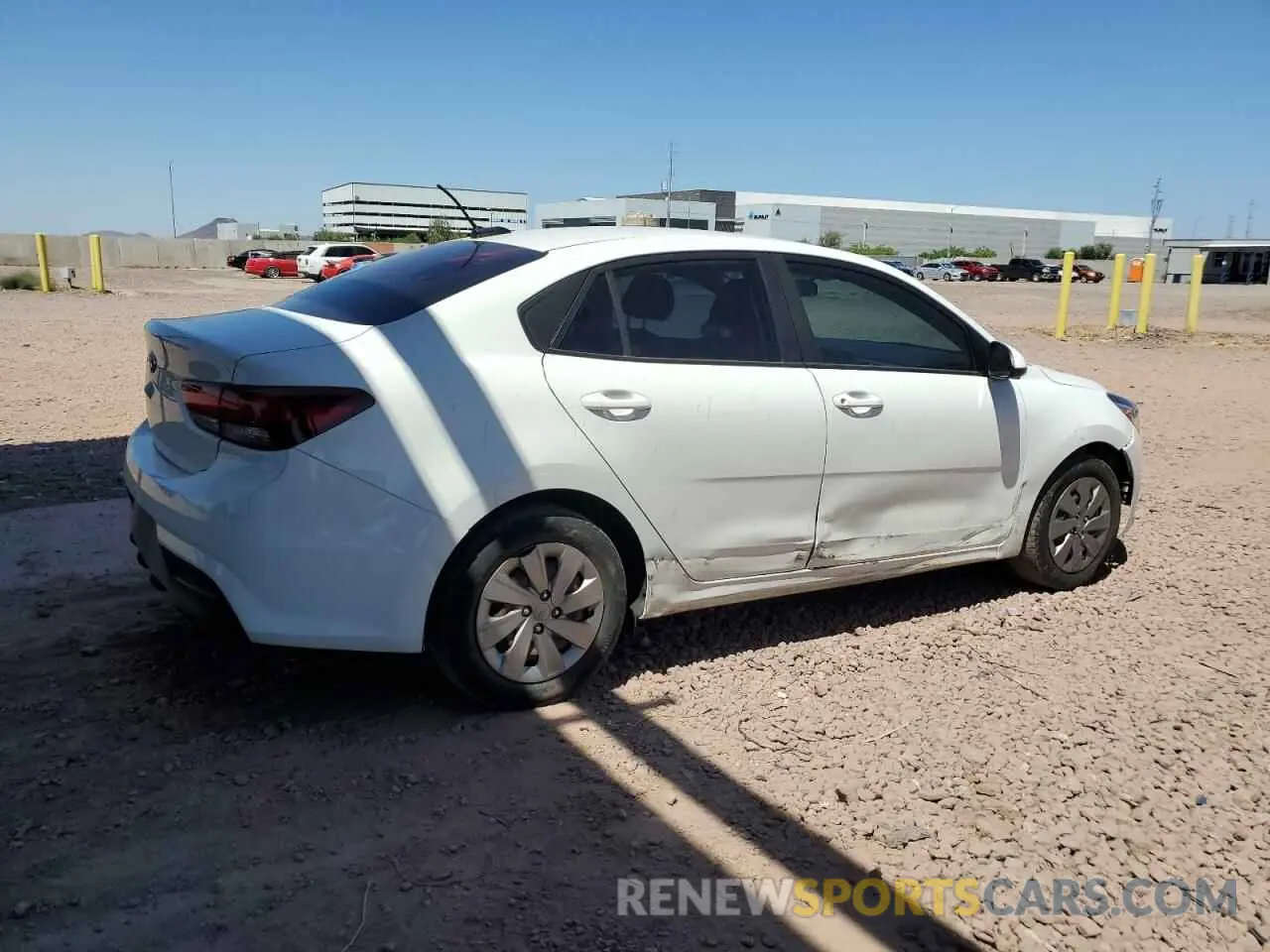 3 Photograph of a damaged car 3KPA24AB3KE247349 KIA RIO 2019