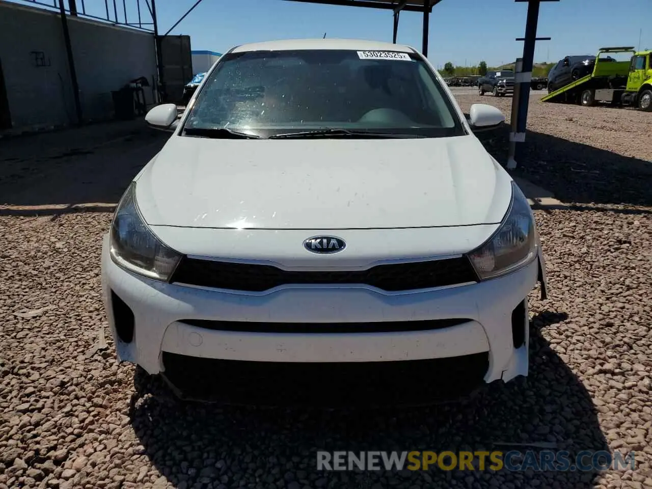 5 Photograph of a damaged car 3KPA24AB3KE247349 KIA RIO 2019