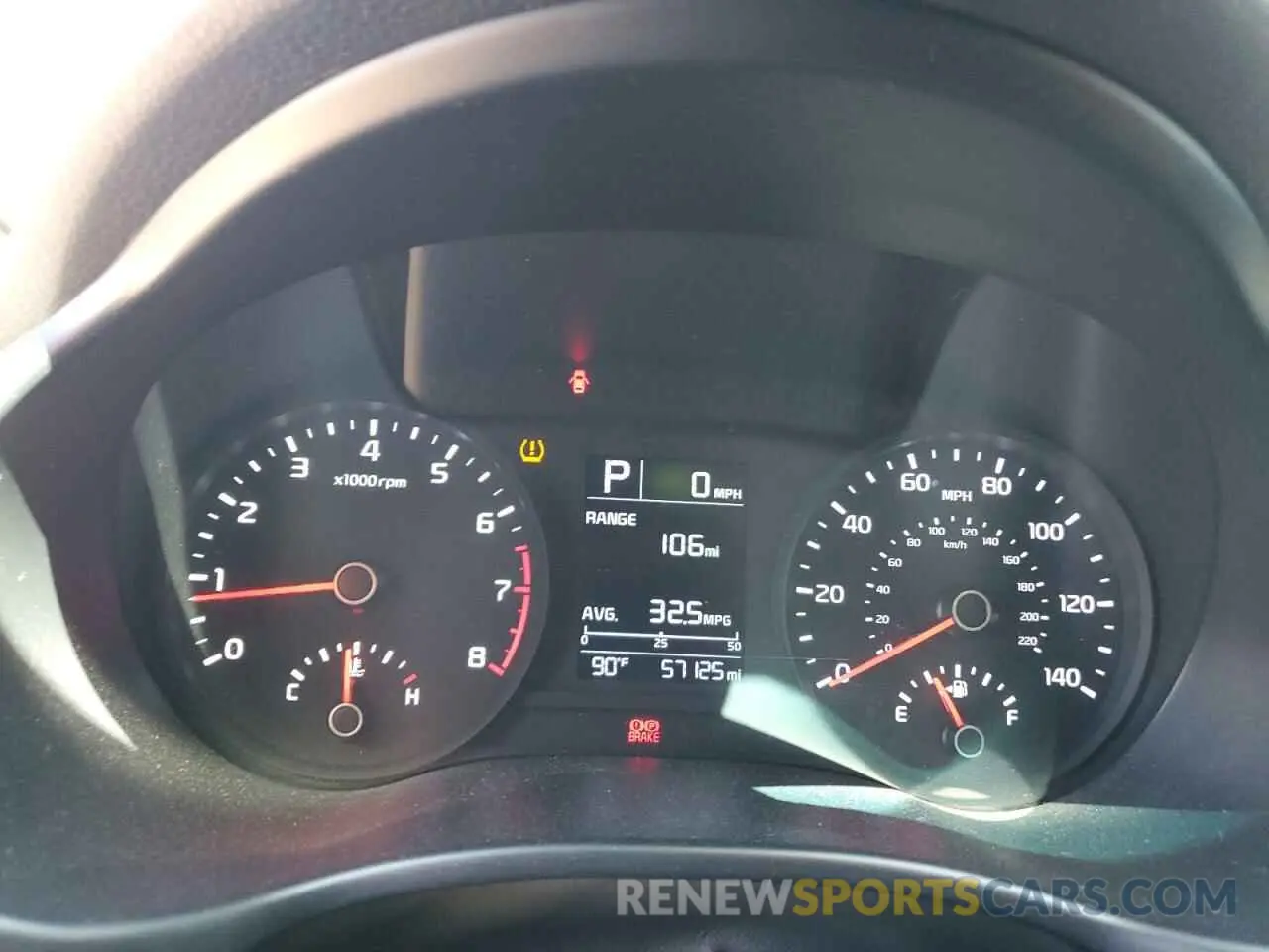 9 Photograph of a damaged car 3KPA24AB3KE247349 KIA RIO 2019