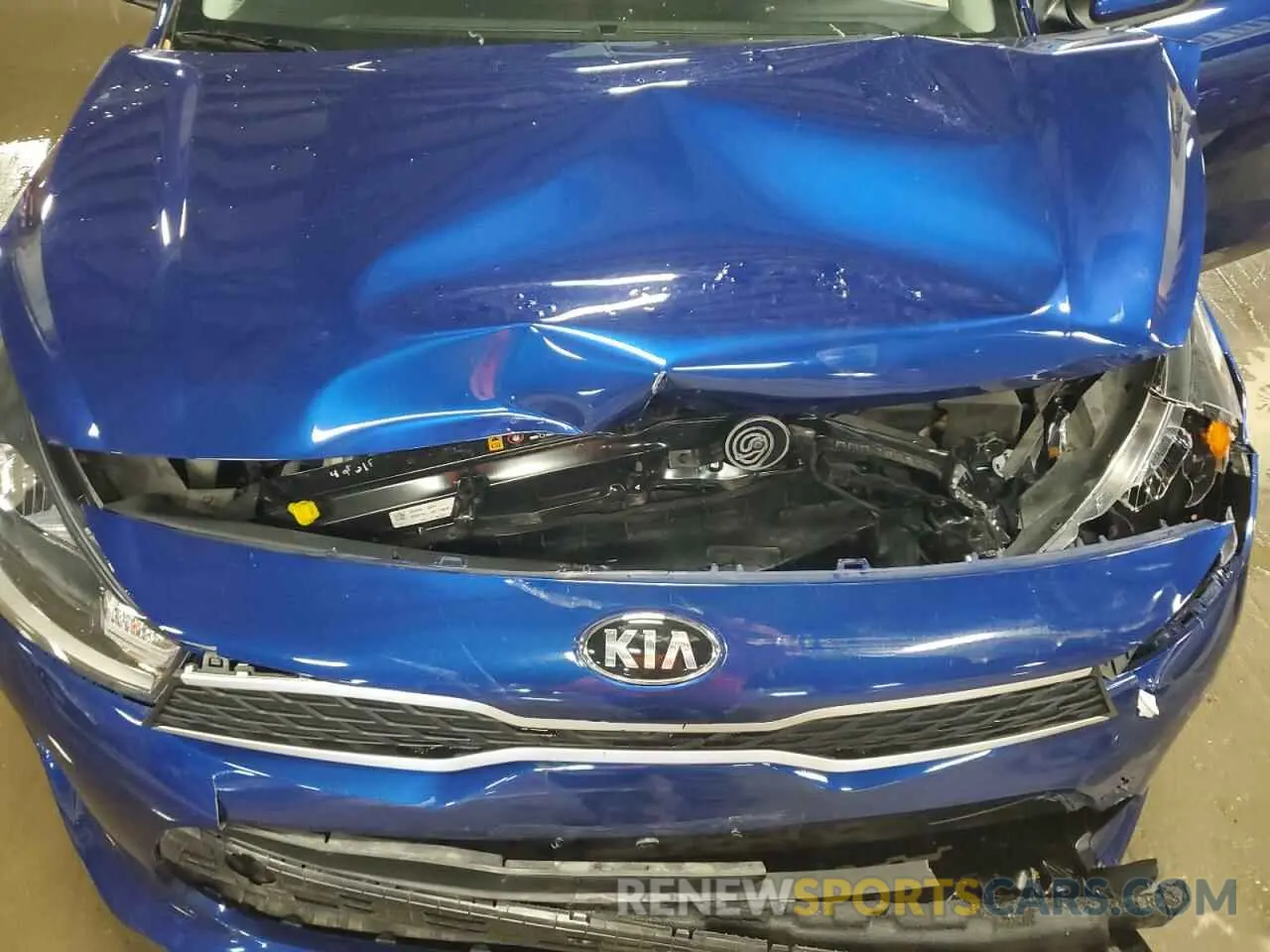 11 Photograph of a damaged car 3KPA24AB4KE170281 KIA RIO 2019