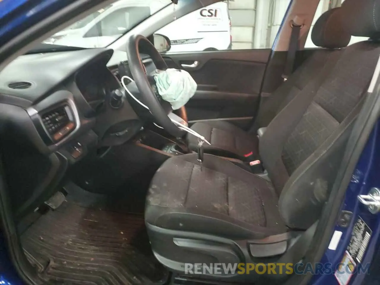 7 Photograph of a damaged car 3KPA24AB4KE170281 KIA RIO 2019