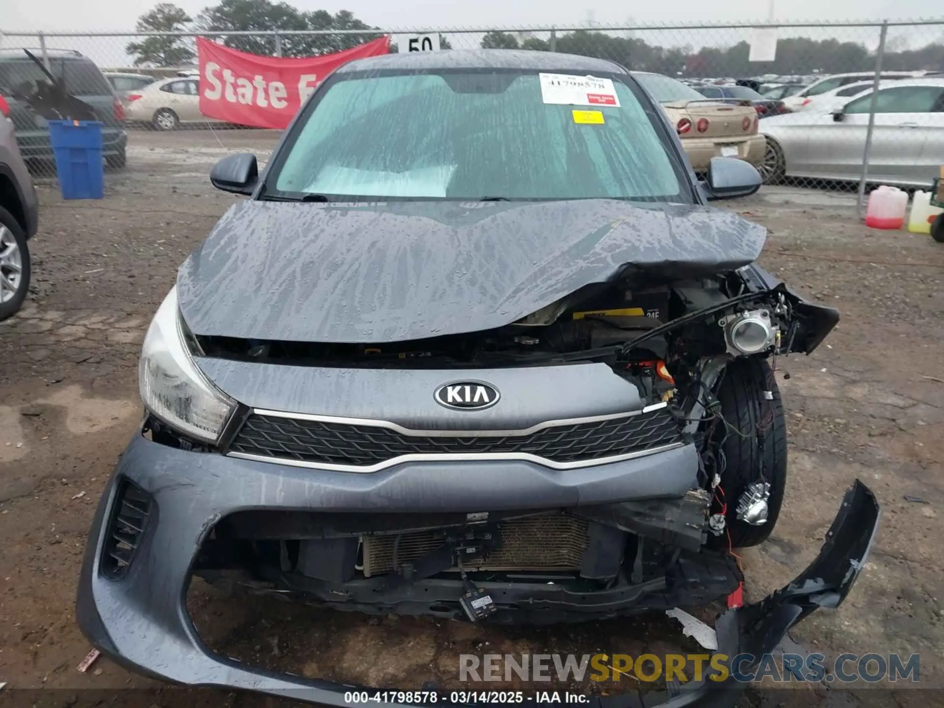 12 Photograph of a damaged car 3KPA24AB4KE177733 KIA RIO 2019