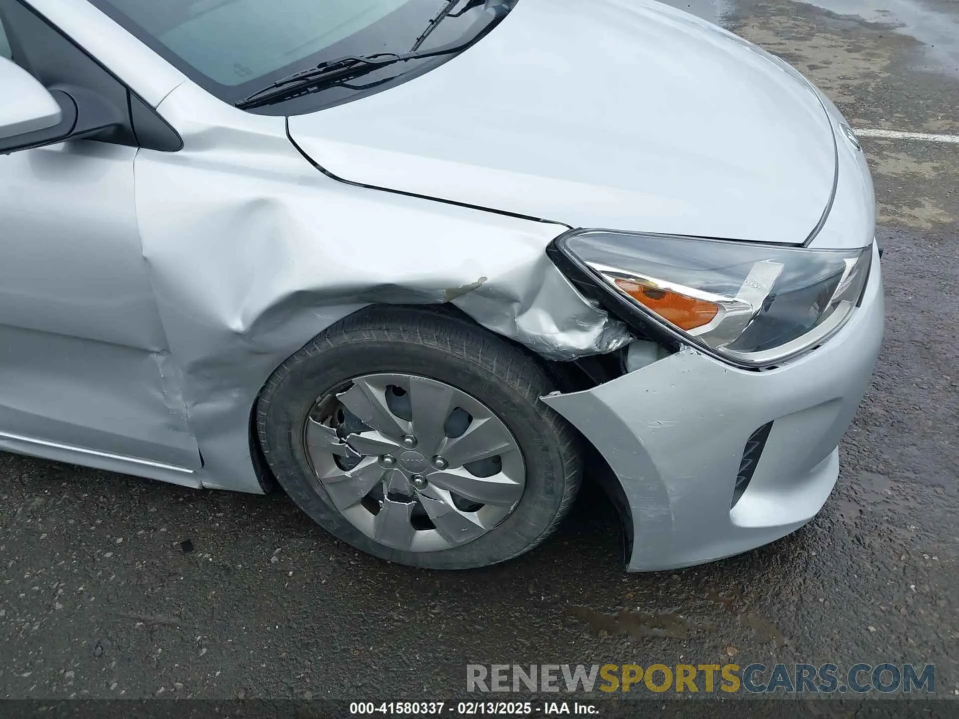 6 Photograph of a damaged car 3KPA24AB4KE184794 KIA RIO 2019