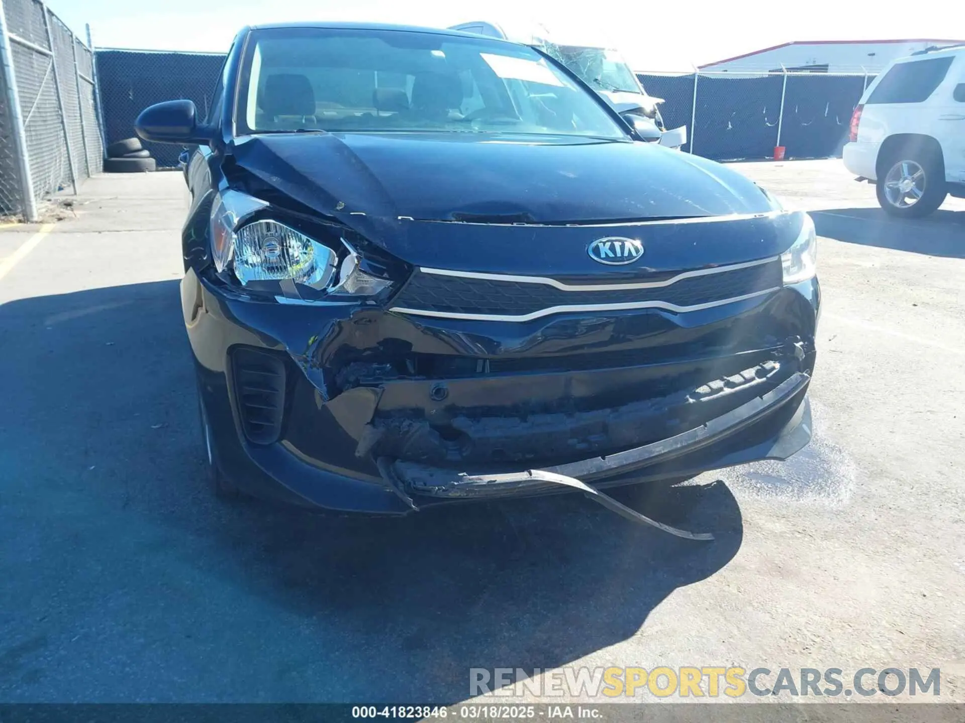 6 Photograph of a damaged car 3KPA24AB4KE200637 KIA RIO 2019