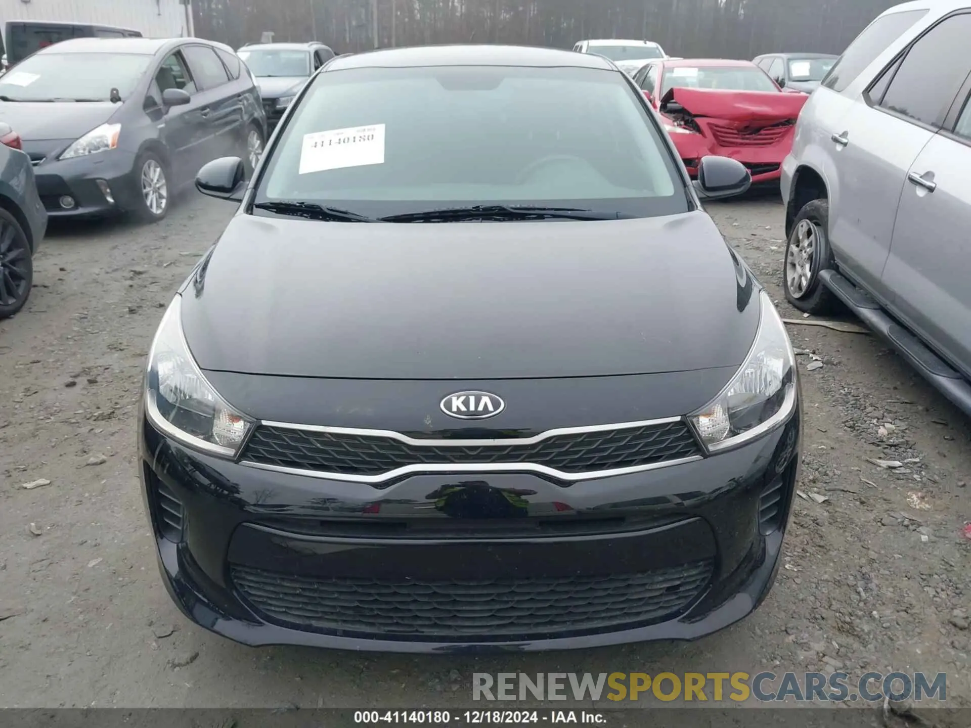 12 Photograph of a damaged car 3KPA24AB4KE209094 KIA RIO 2019