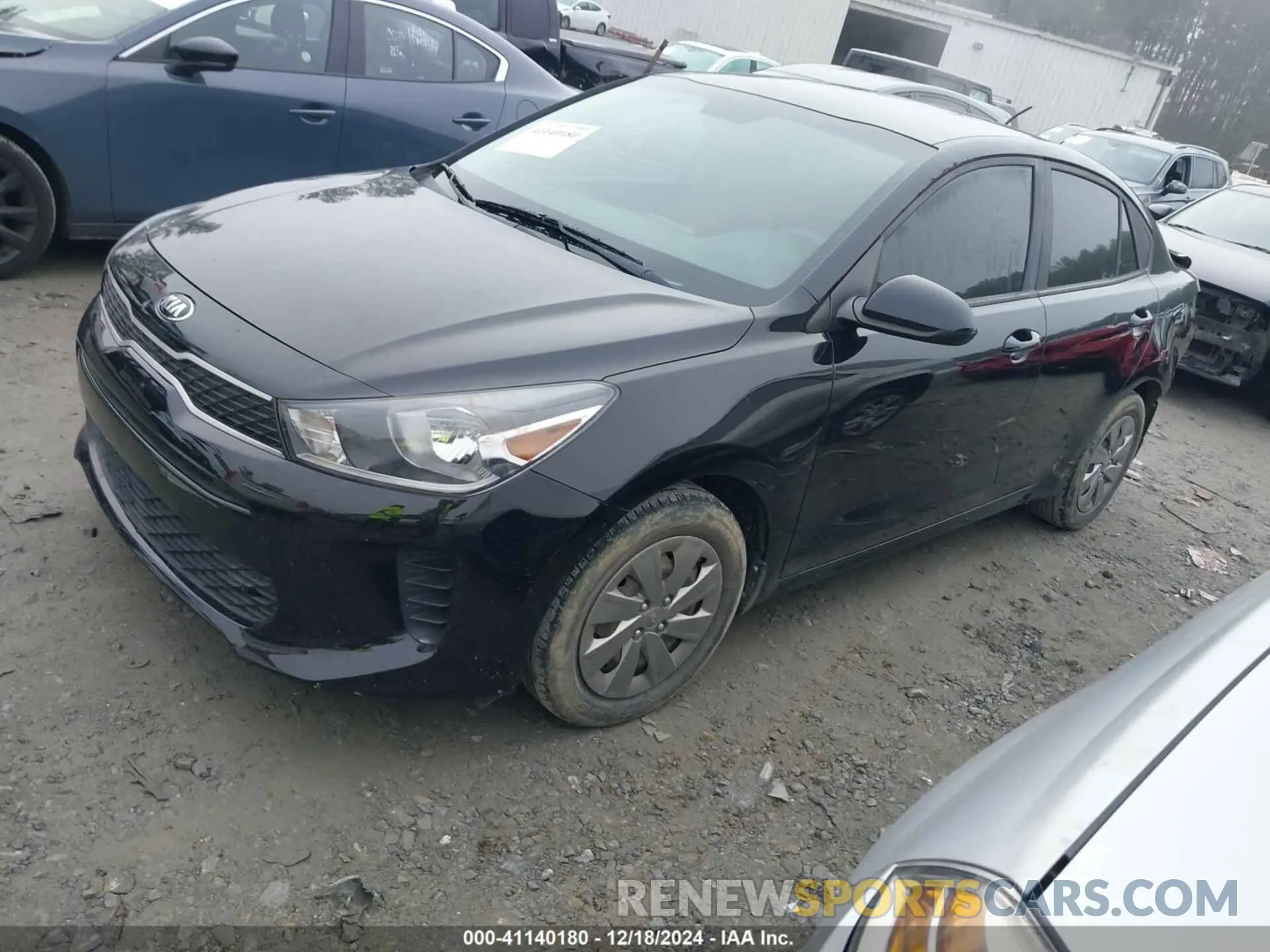 2 Photograph of a damaged car 3KPA24AB4KE209094 KIA RIO 2019