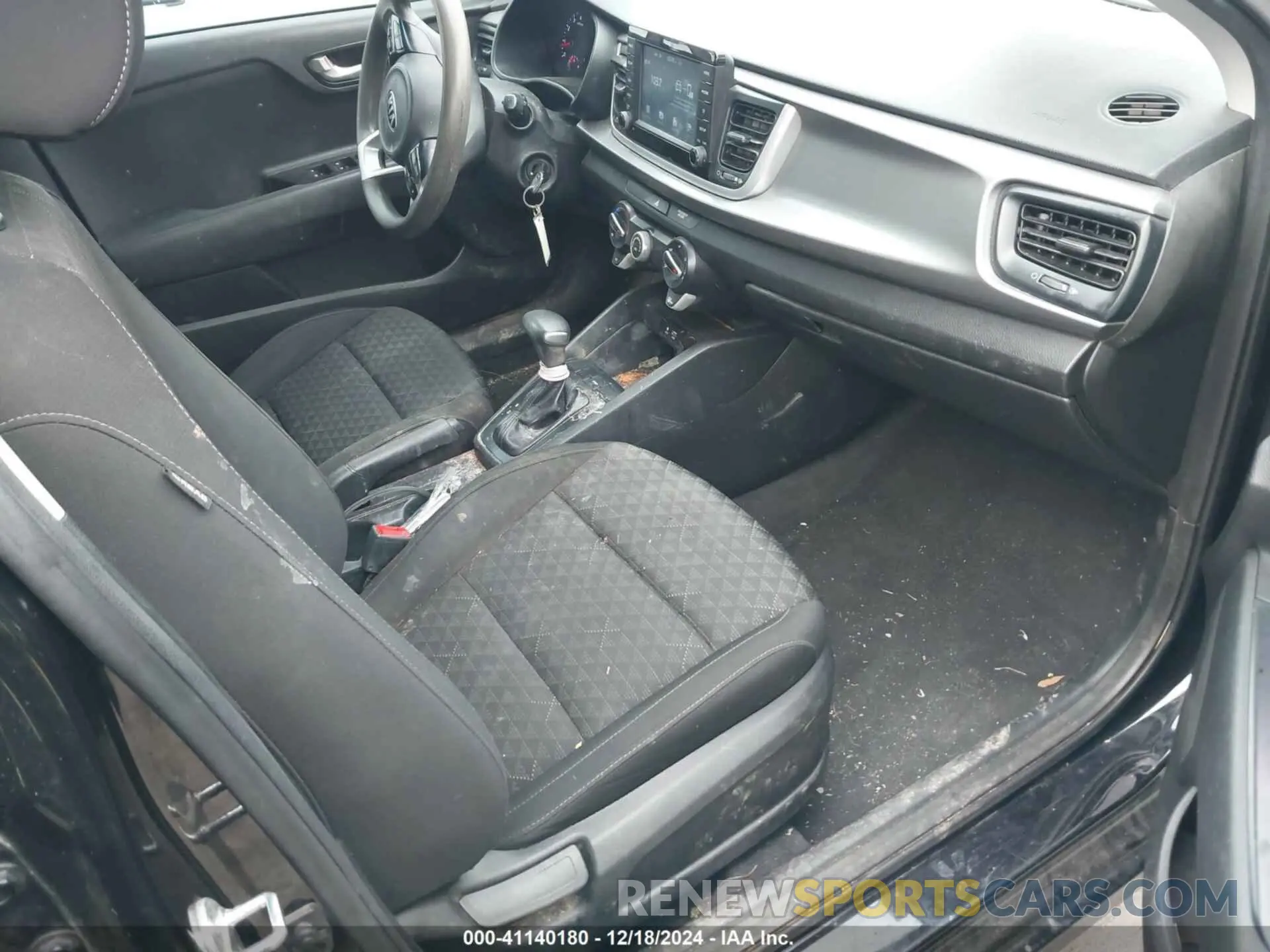 5 Photograph of a damaged car 3KPA24AB4KE209094 KIA RIO 2019