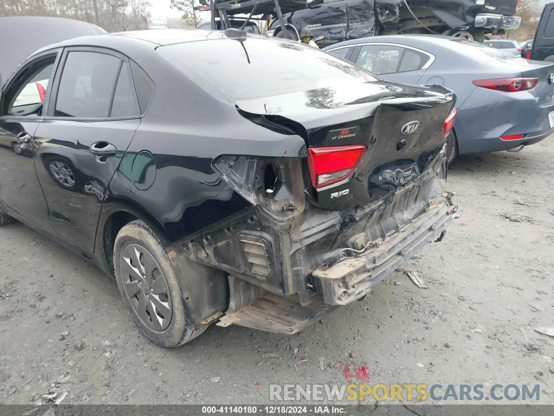6 Photograph of a damaged car 3KPA24AB4KE209094 KIA RIO 2019