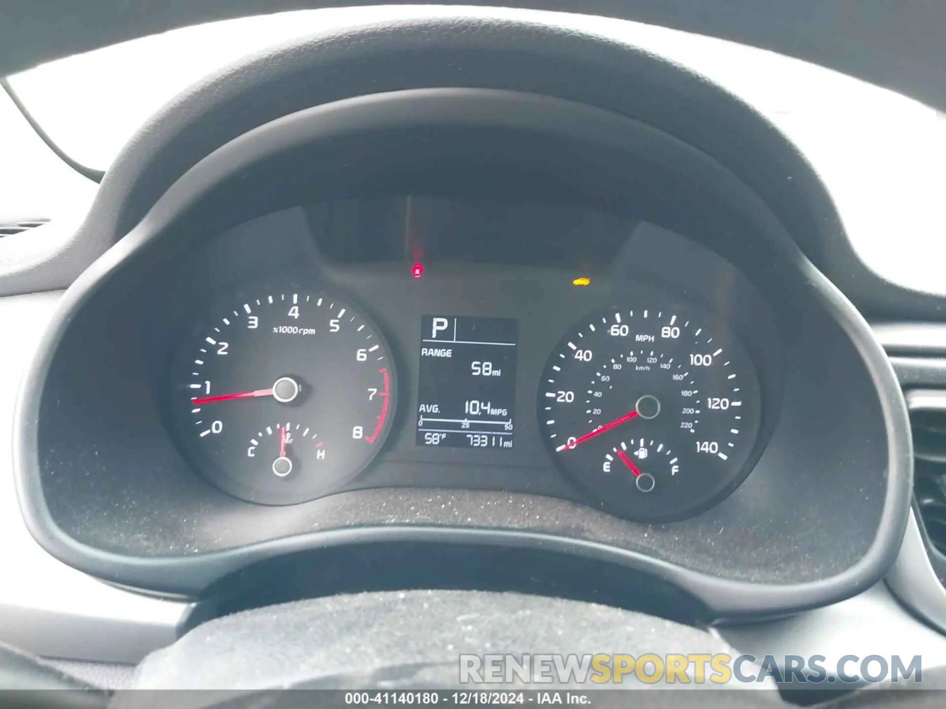 7 Photograph of a damaged car 3KPA24AB4KE209094 KIA RIO 2019