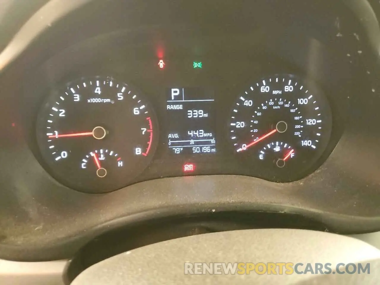 9 Photograph of a damaged car 3KPA24AB4KE220287 KIA RIO 2019