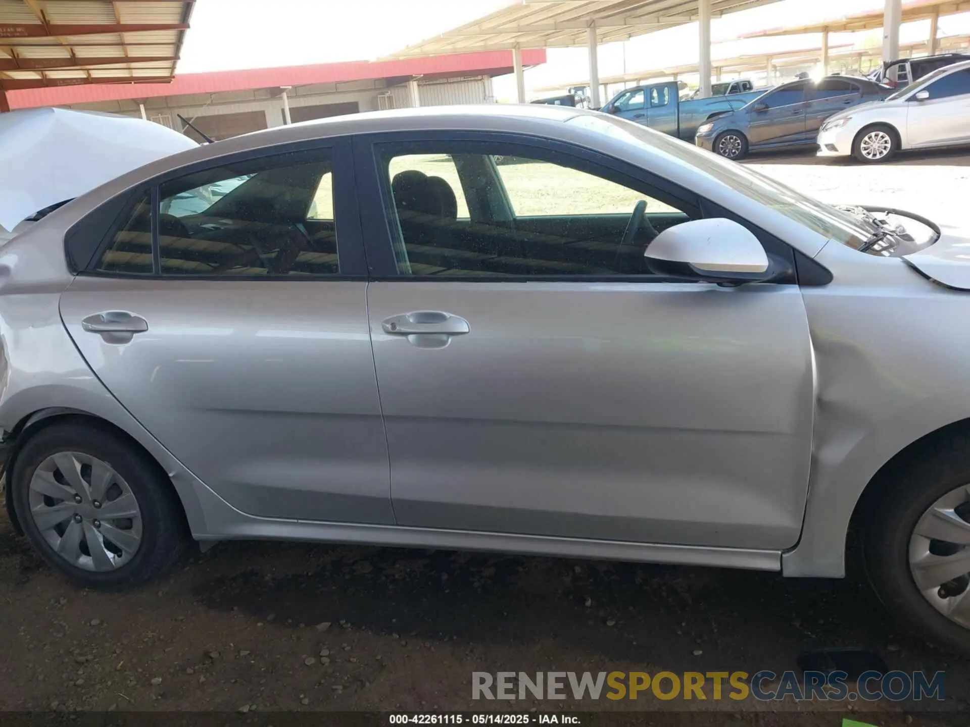 14 Photograph of a damaged car 3KPA24AB4KE220838 KIA RIO 2019