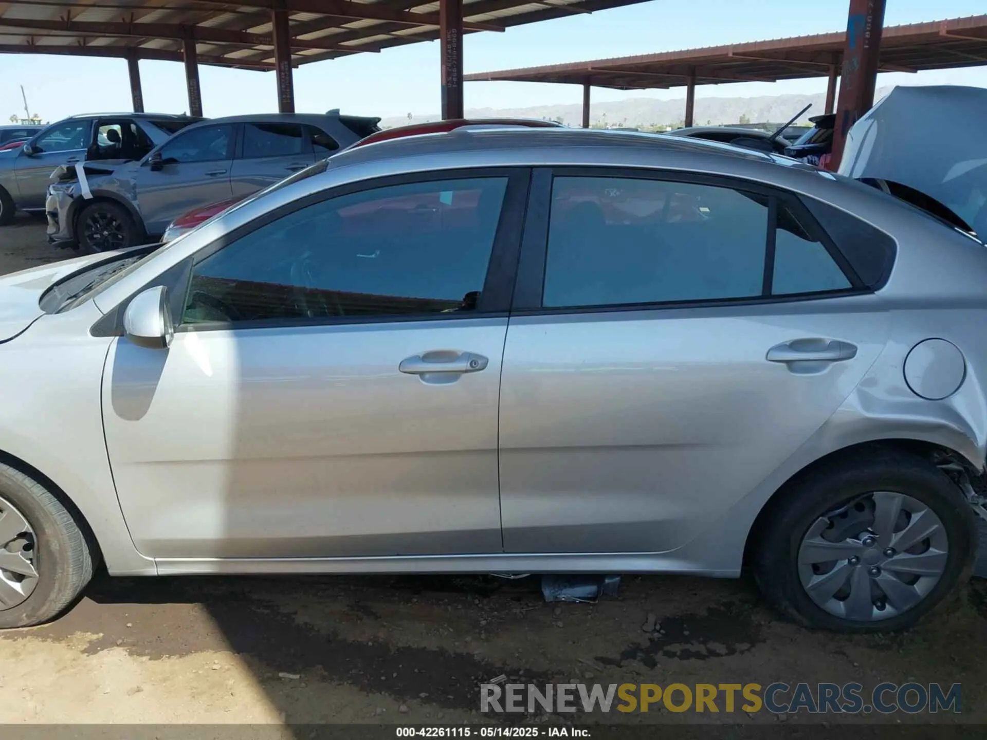 15 Photograph of a damaged car 3KPA24AB4KE220838 KIA RIO 2019