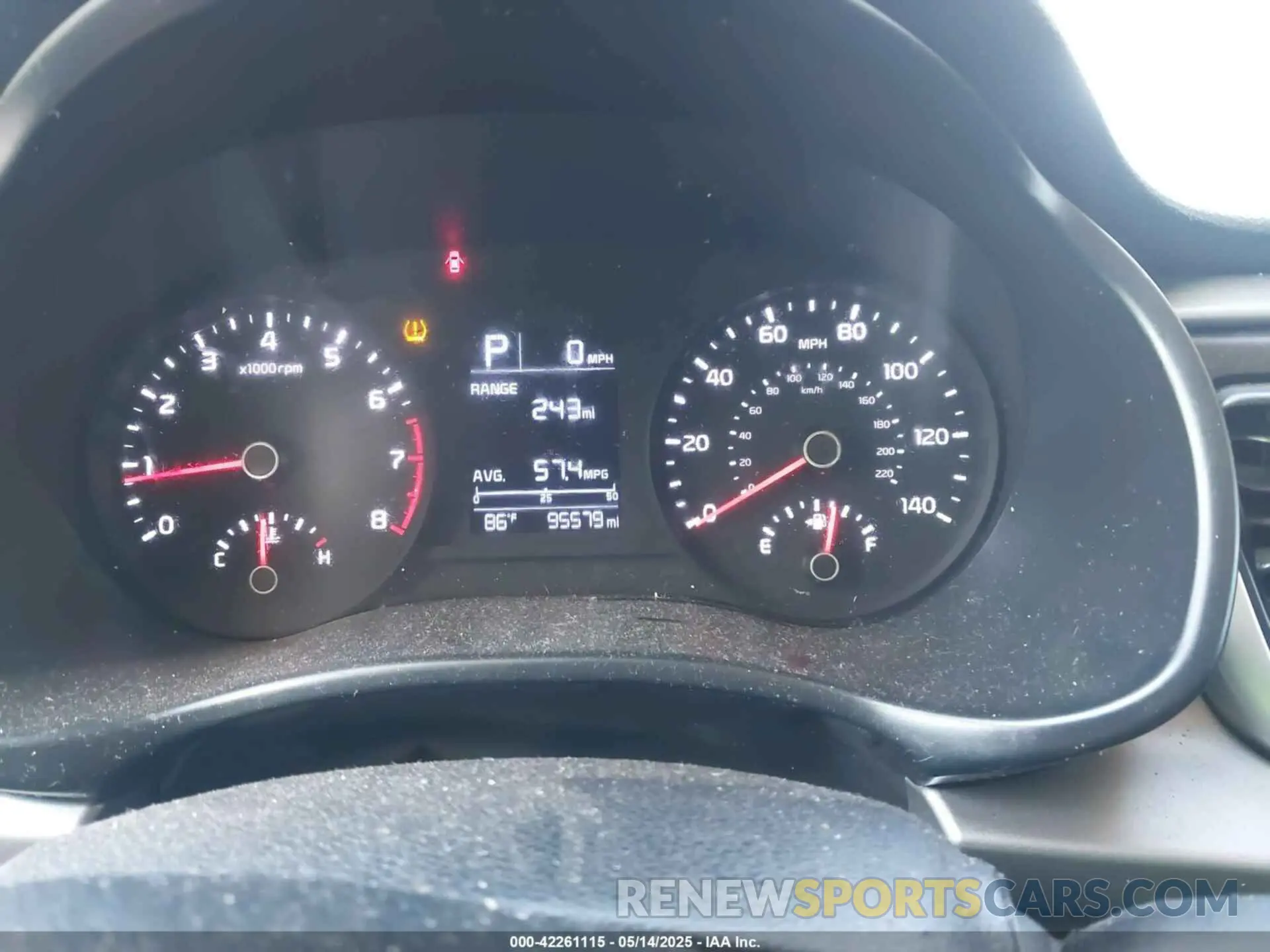 7 Photograph of a damaged car 3KPA24AB4KE220838 KIA RIO 2019