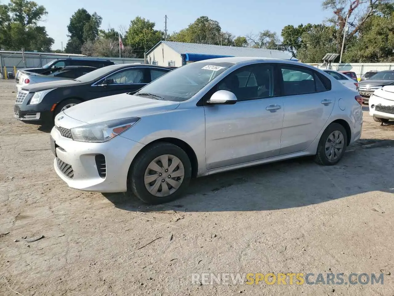 1 Photograph of a damaged car 3KPA24AB5KE167129 KIA RIO 2019