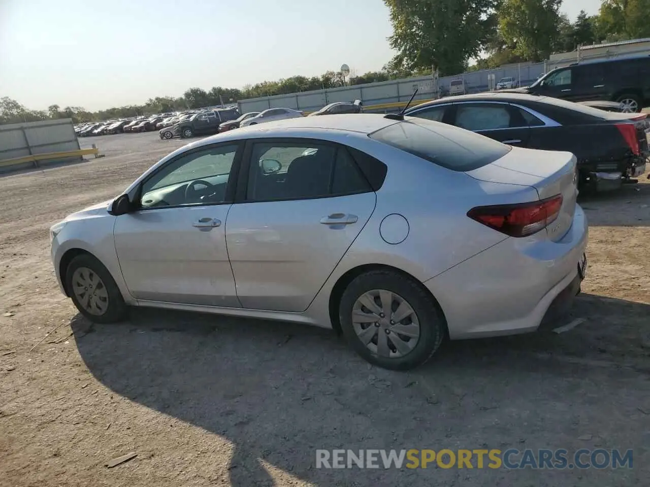 2 Photograph of a damaged car 3KPA24AB5KE167129 KIA RIO 2019