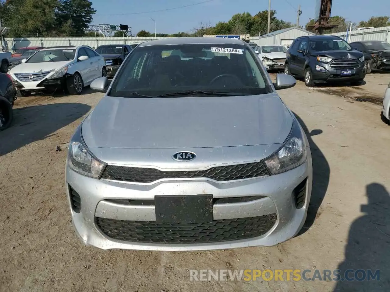 5 Photograph of a damaged car 3KPA24AB5KE167129 KIA RIO 2019