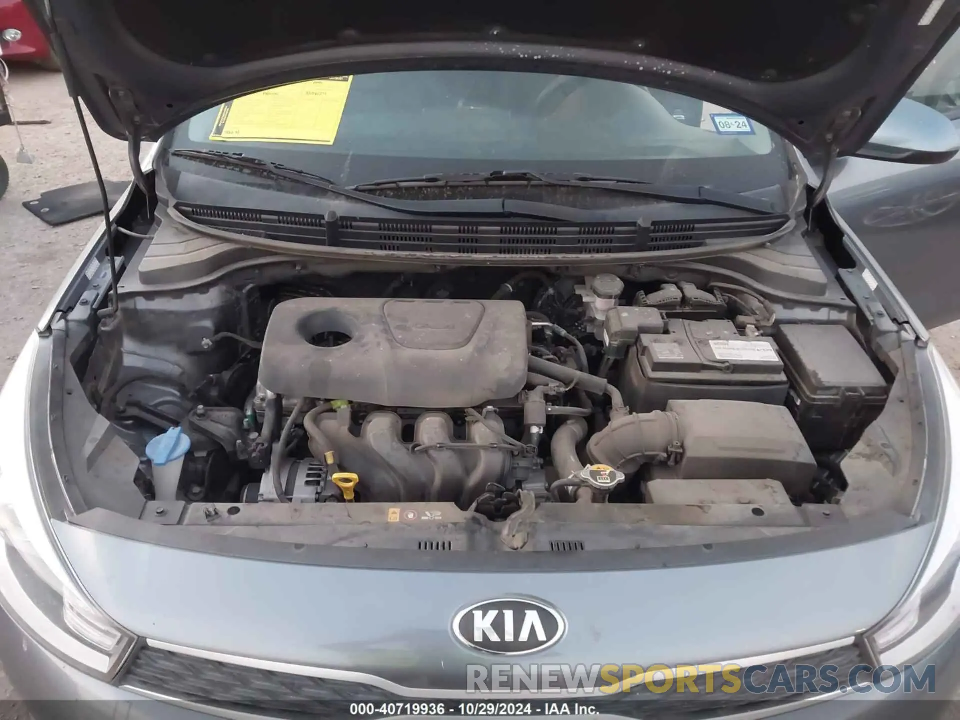 10 Photograph of a damaged car 3KPA24AB5KE203434 KIA RIO 2019