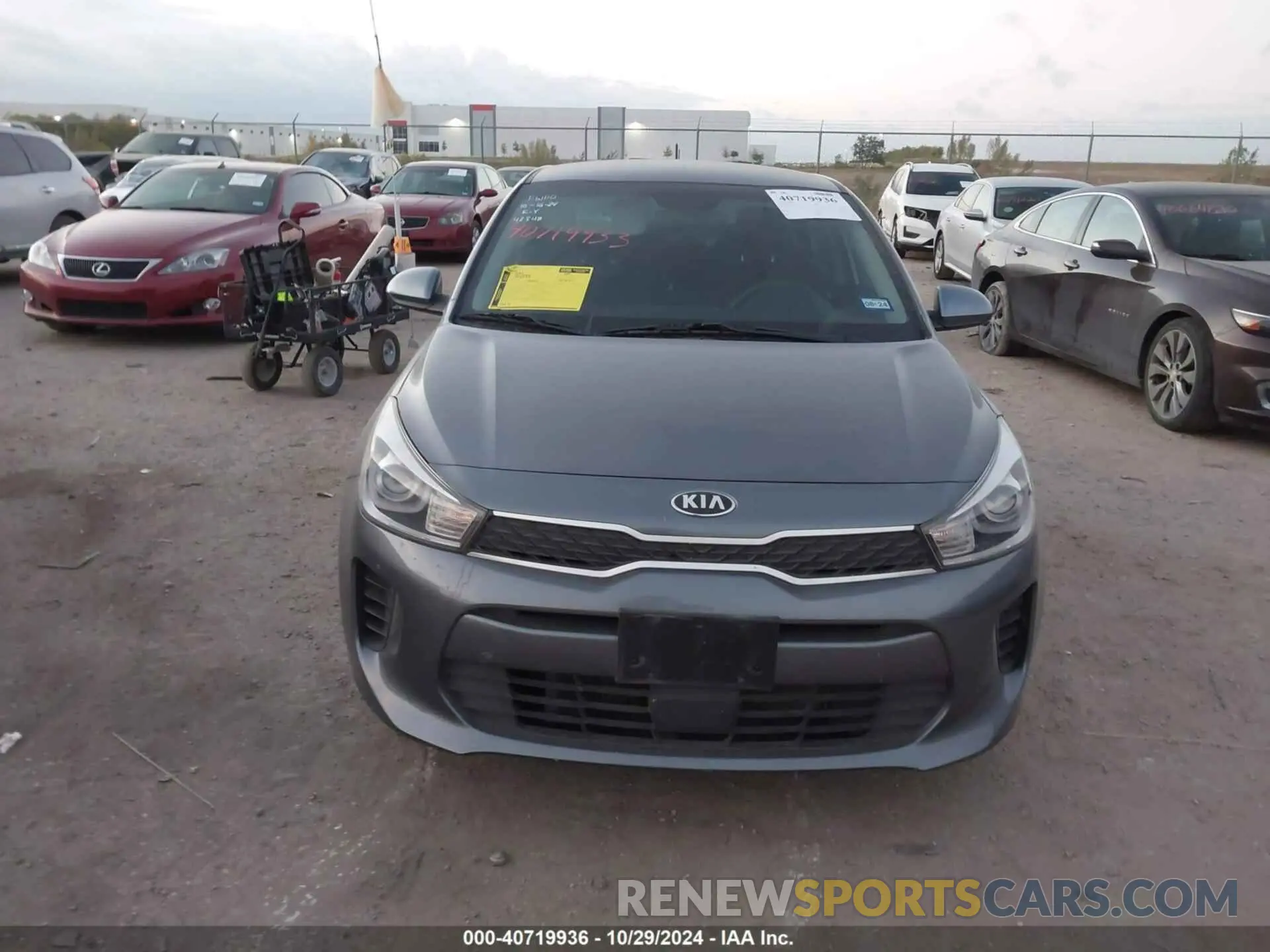 12 Photograph of a damaged car 3KPA24AB5KE203434 KIA RIO 2019