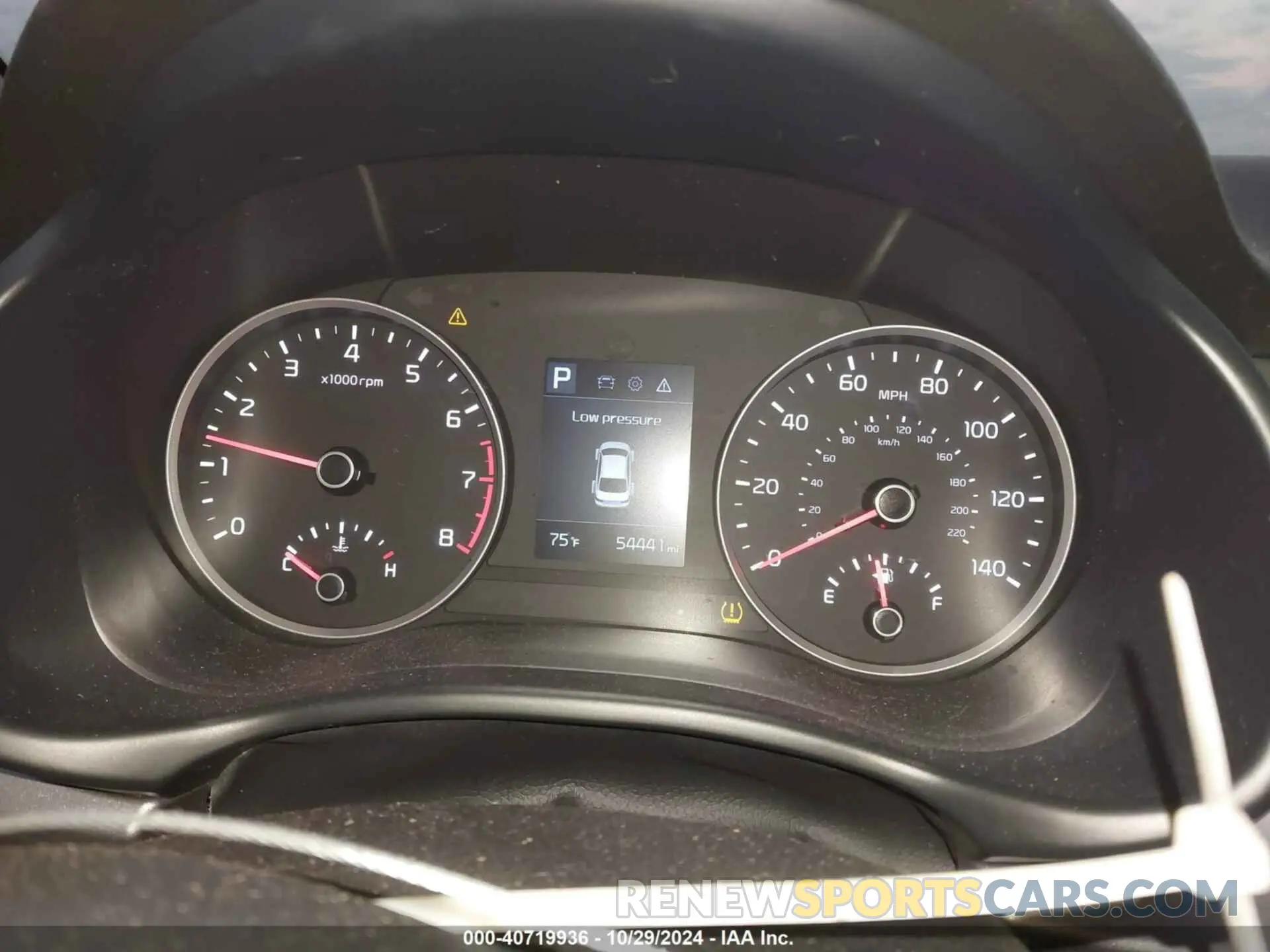 7 Photograph of a damaged car 3KPA24AB5KE203434 KIA RIO 2019