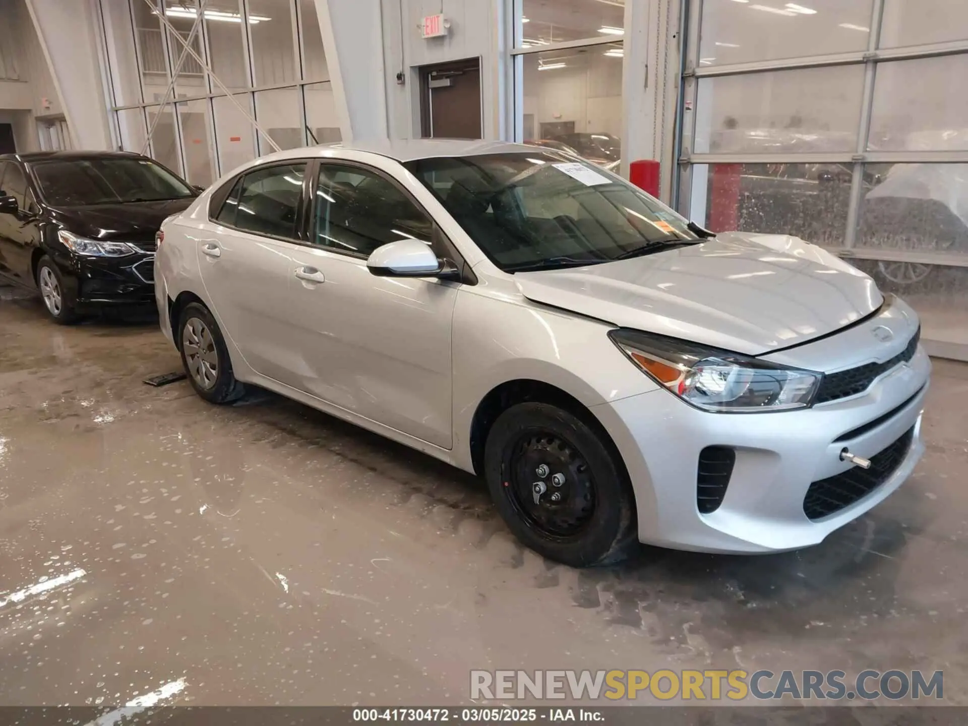 1 Photograph of a damaged car 3KPA24AB5KE210352 KIA RIO 2019