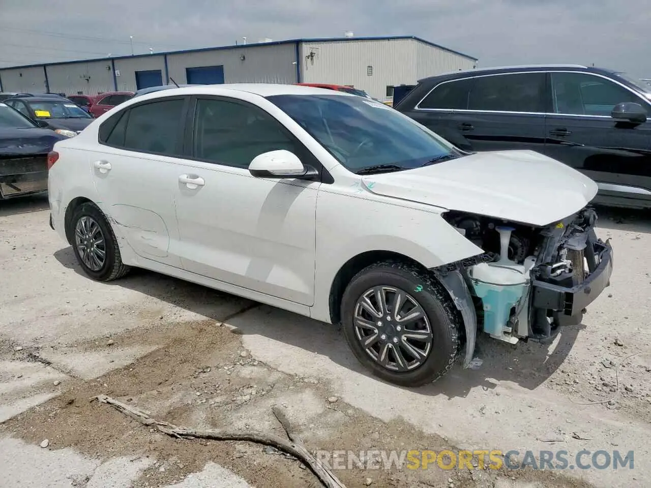 4 Photograph of a damaged car 3KPA24AB5KE213848 KIA RIO 2019