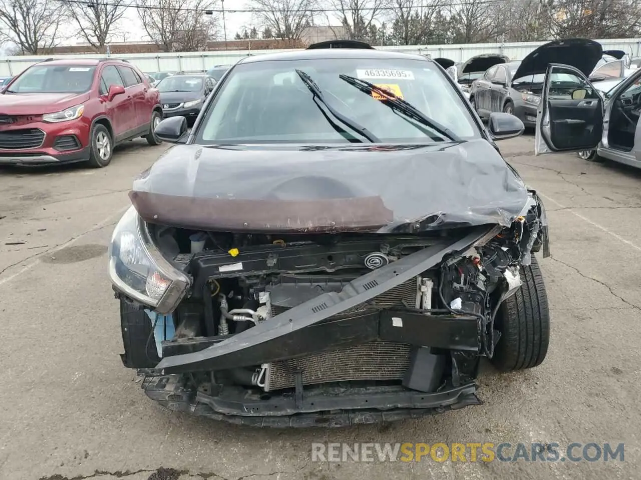 5 Photograph of a damaged car 3KPA24AB5KE222243 KIA RIO 2019