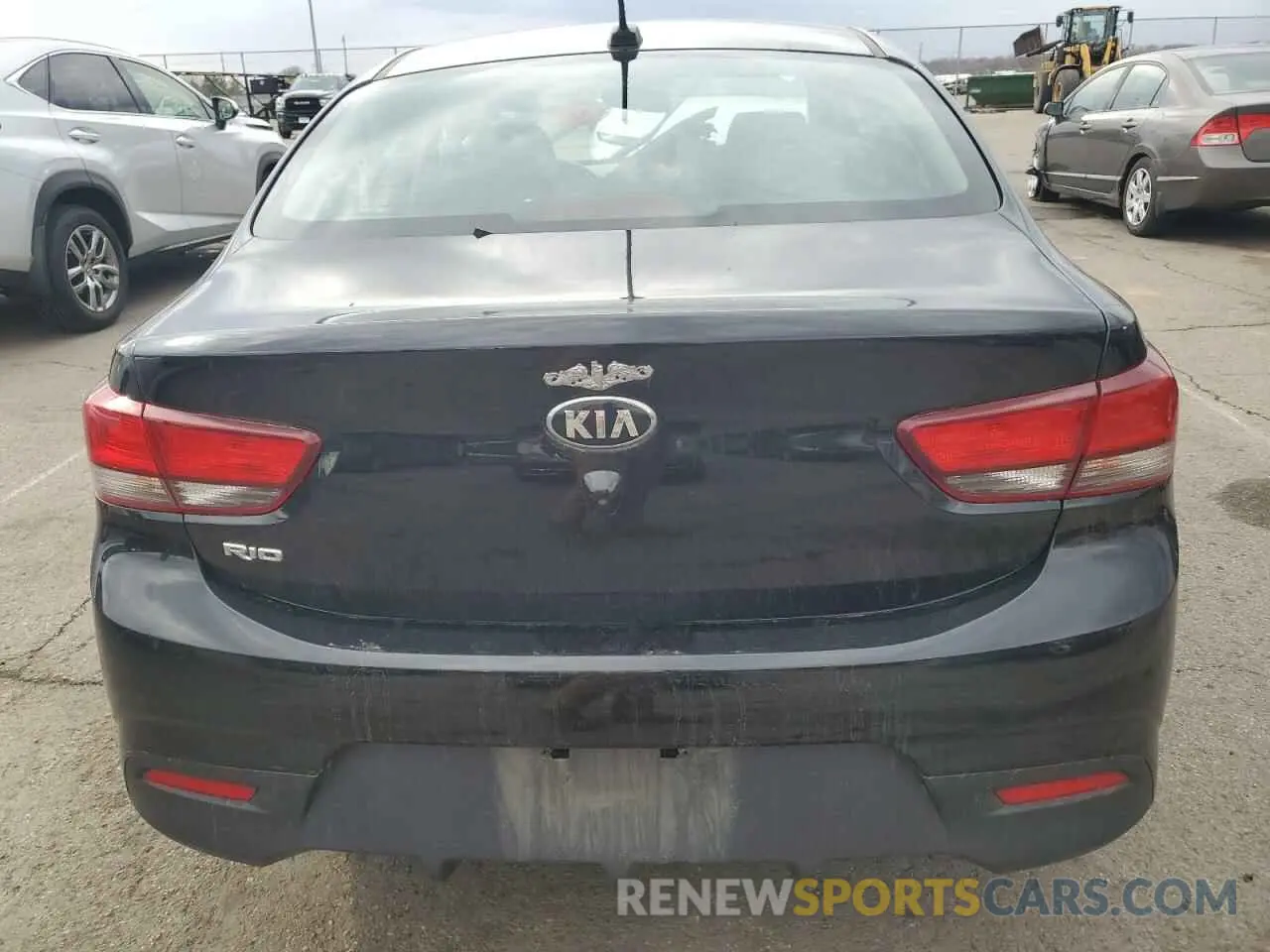 6 Photograph of a damaged car 3KPA24AB5KE222243 KIA RIO 2019
