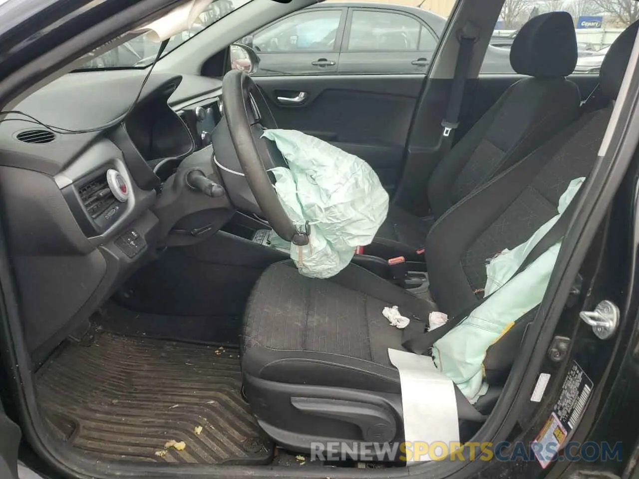 7 Photograph of a damaged car 3KPA24AB5KE222243 KIA RIO 2019