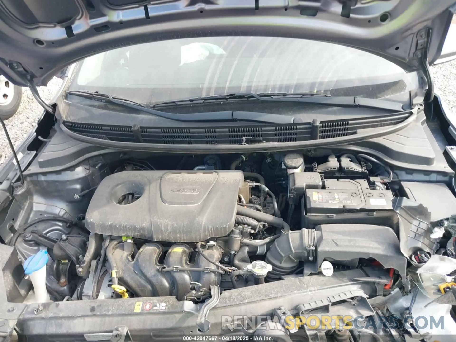 10 Photograph of a damaged car 3KPA24AB5KE239236 KIA RIO 2019