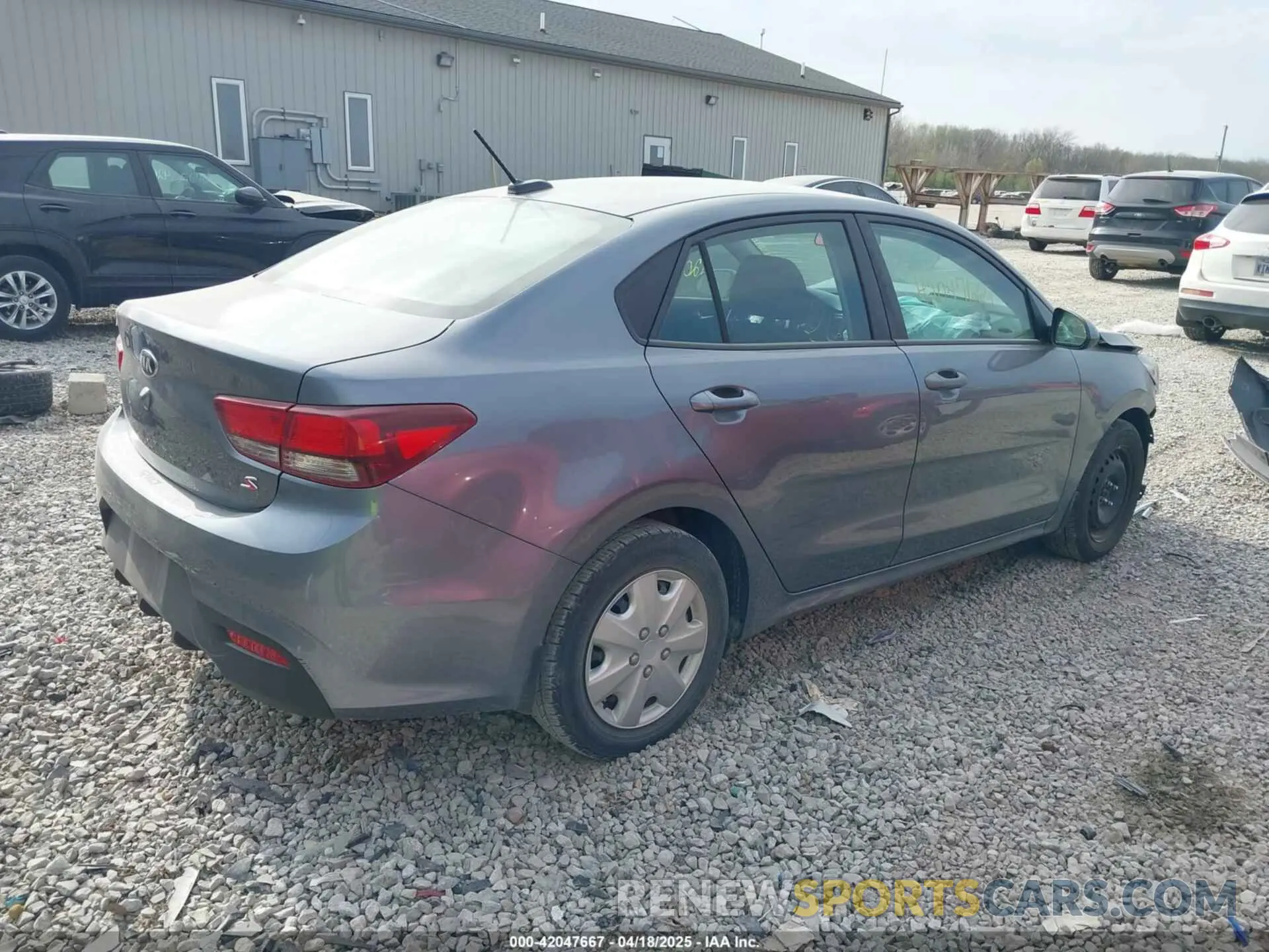 4 Photograph of a damaged car 3KPA24AB5KE239236 KIA RIO 2019