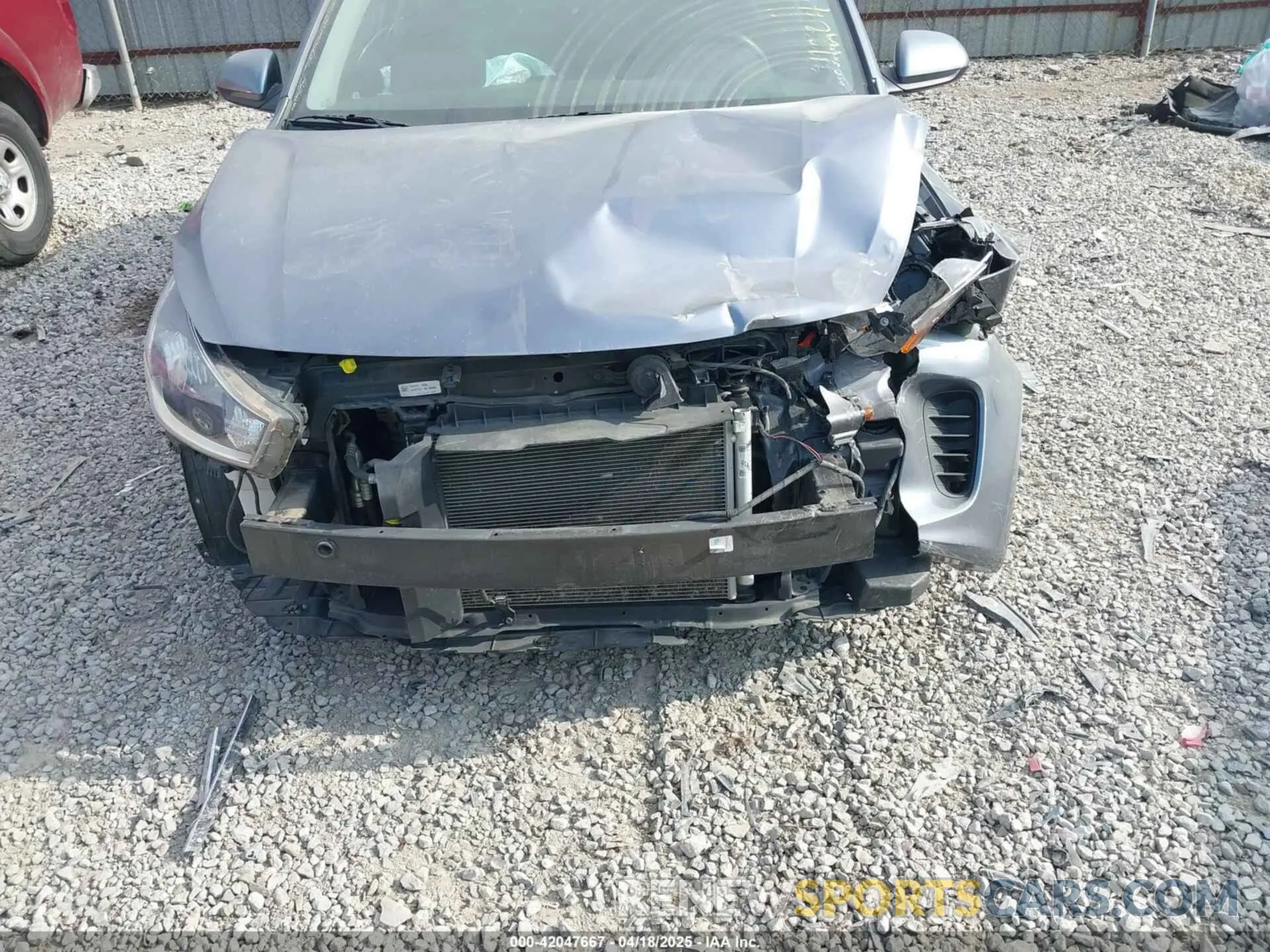6 Photograph of a damaged car 3KPA24AB5KE239236 KIA RIO 2019