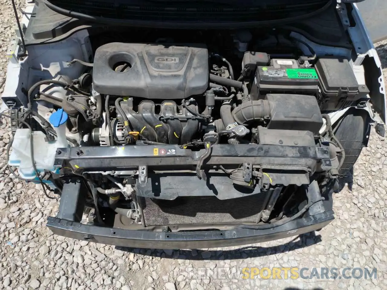 11 Photograph of a damaged car 3KPA24AB6KE166751 KIA RIO 2019