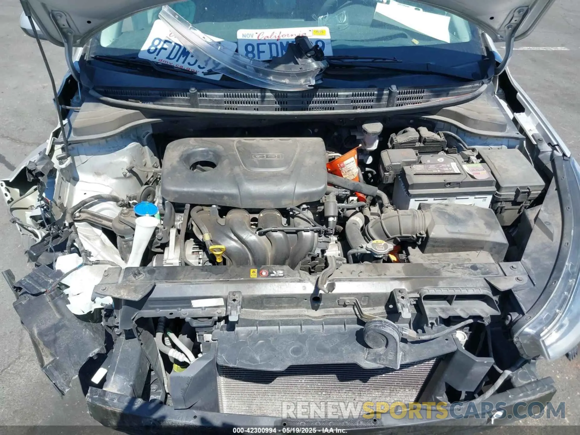 10 Photograph of a damaged car 3KPA24AB6KE166894 KIA RIO 2019