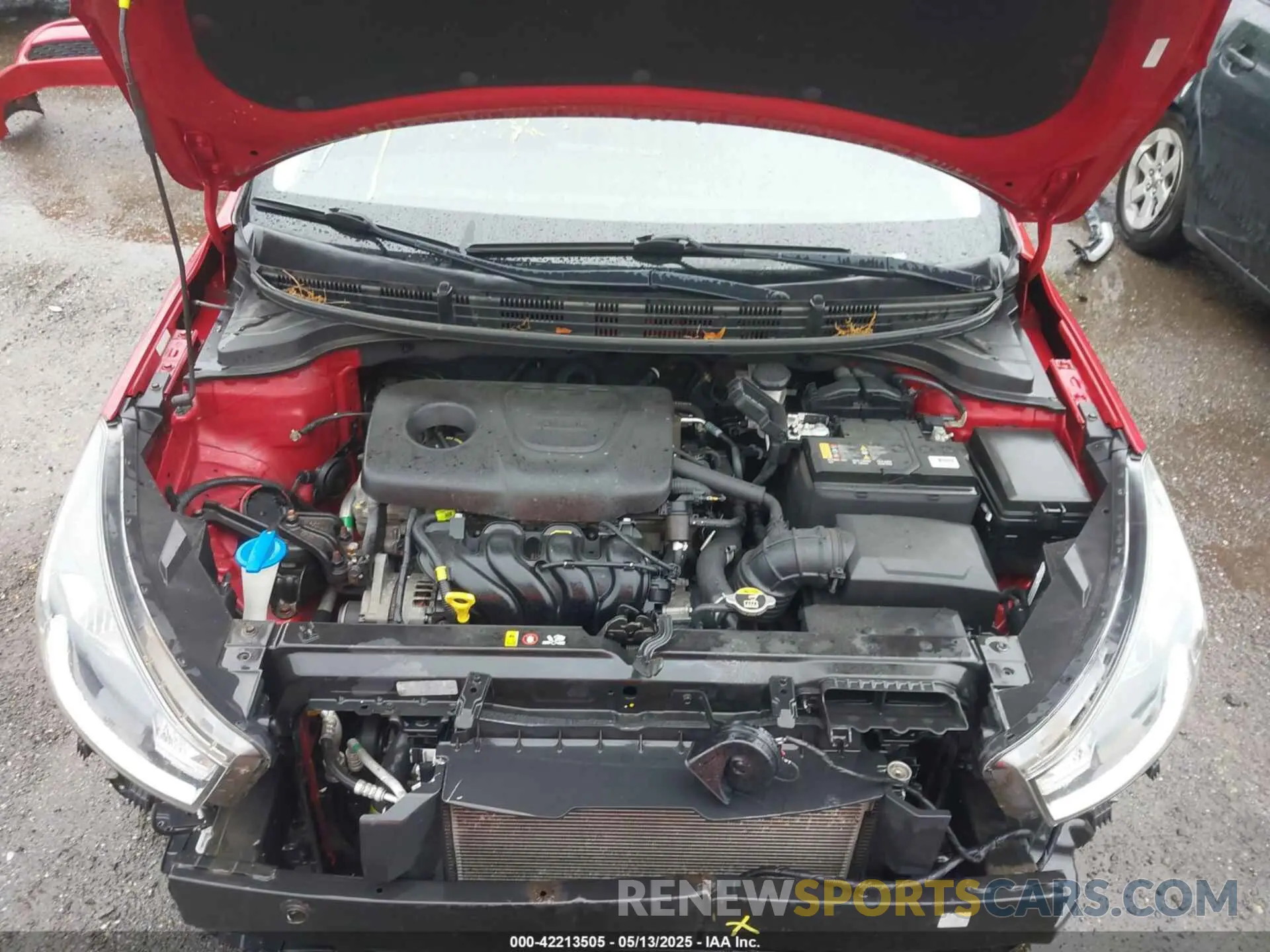 10 Photograph of a damaged car 3KPA24AB6KE167446 KIA RIO 2019