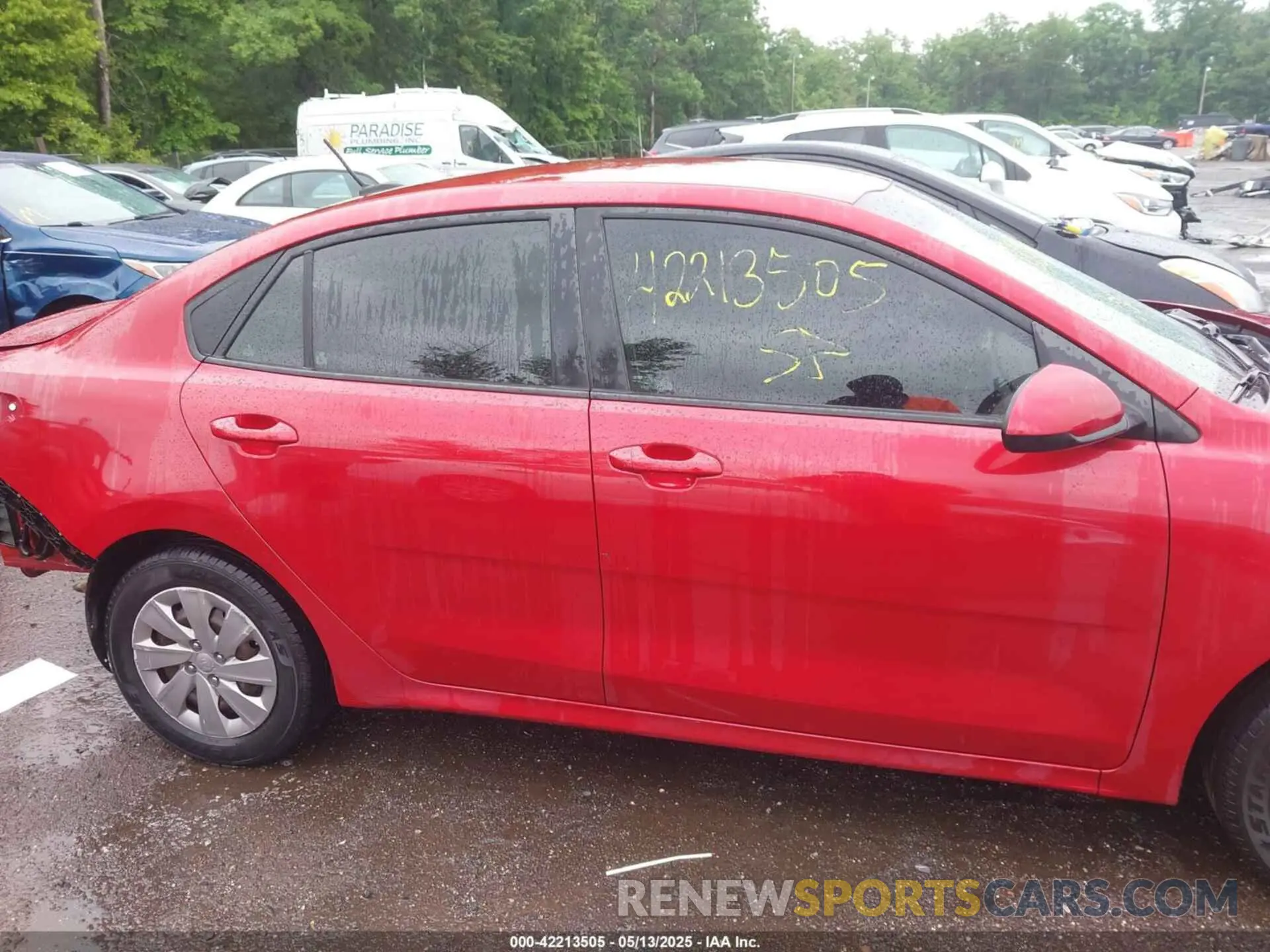 14 Photograph of a damaged car 3KPA24AB6KE167446 KIA RIO 2019