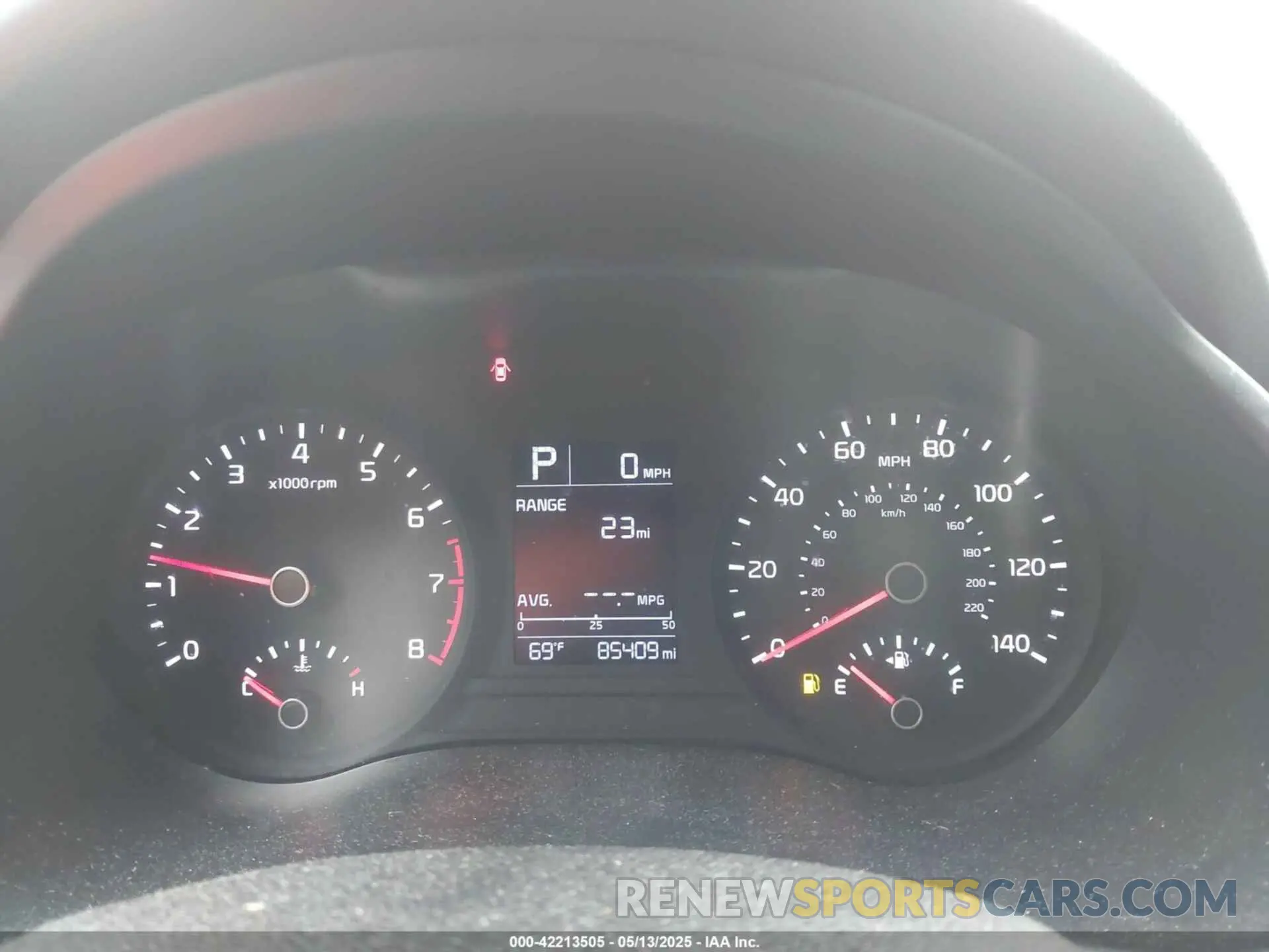 7 Photograph of a damaged car 3KPA24AB6KE167446 KIA RIO 2019