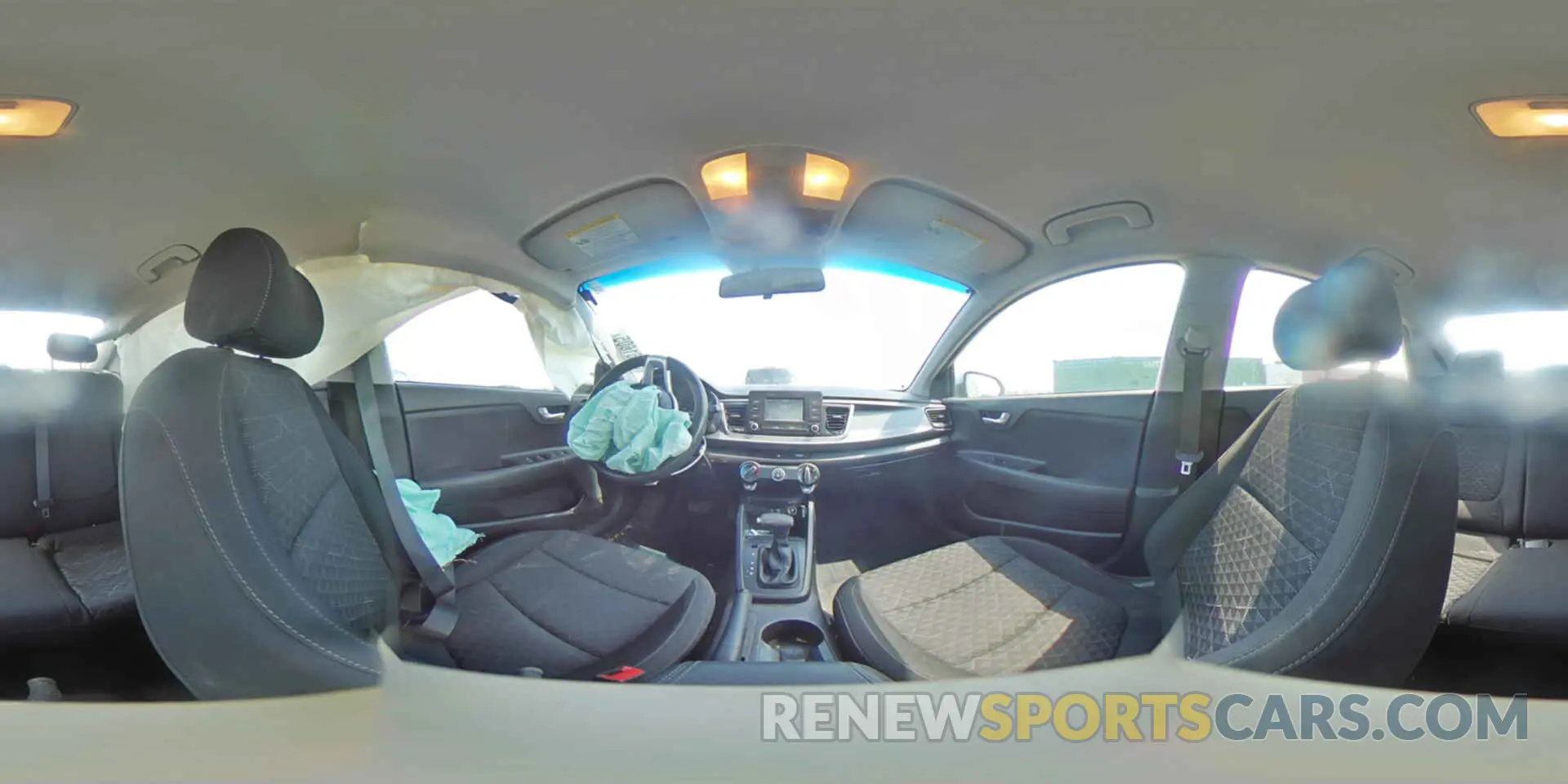 14 Photograph of a damaged car 3KPA24AB6KE172355 KIA RIO 2019