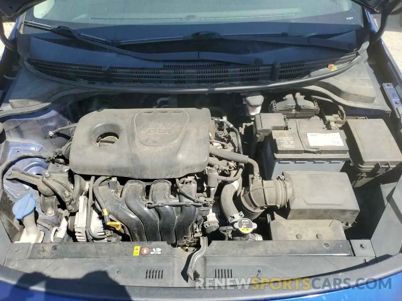 11 Photograph of a damaged car 3KPA24AB6KE187843 KIA RIO 2019