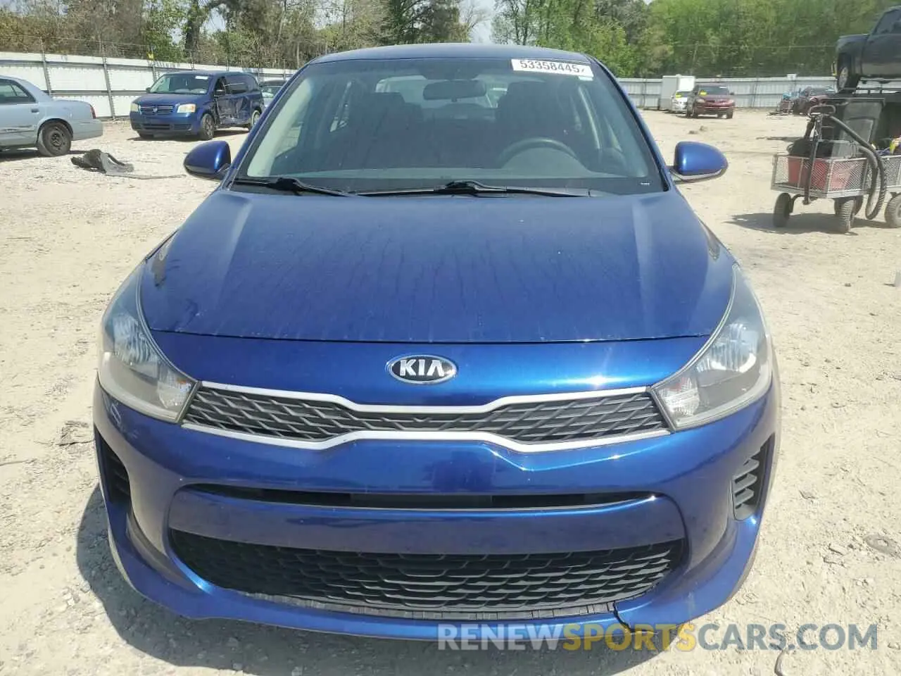 5 Photograph of a damaged car 3KPA24AB6KE187843 KIA RIO 2019