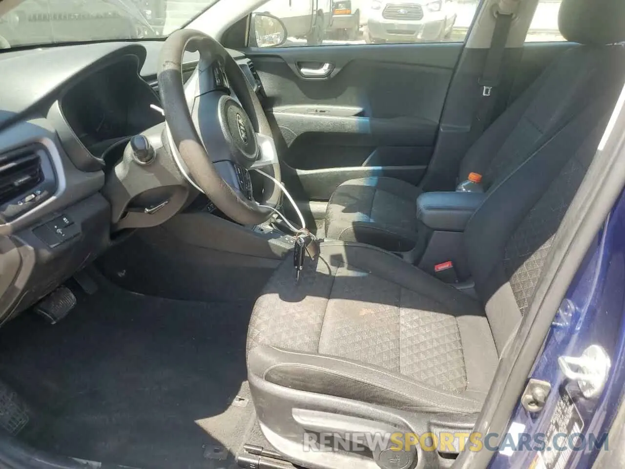 7 Photograph of a damaged car 3KPA24AB6KE187843 KIA RIO 2019