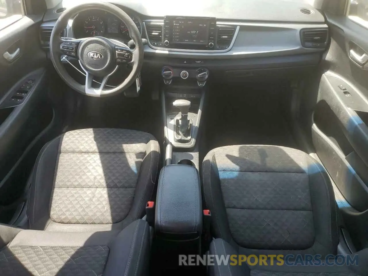 8 Photograph of a damaged car 3KPA24AB6KE187843 KIA RIO 2019