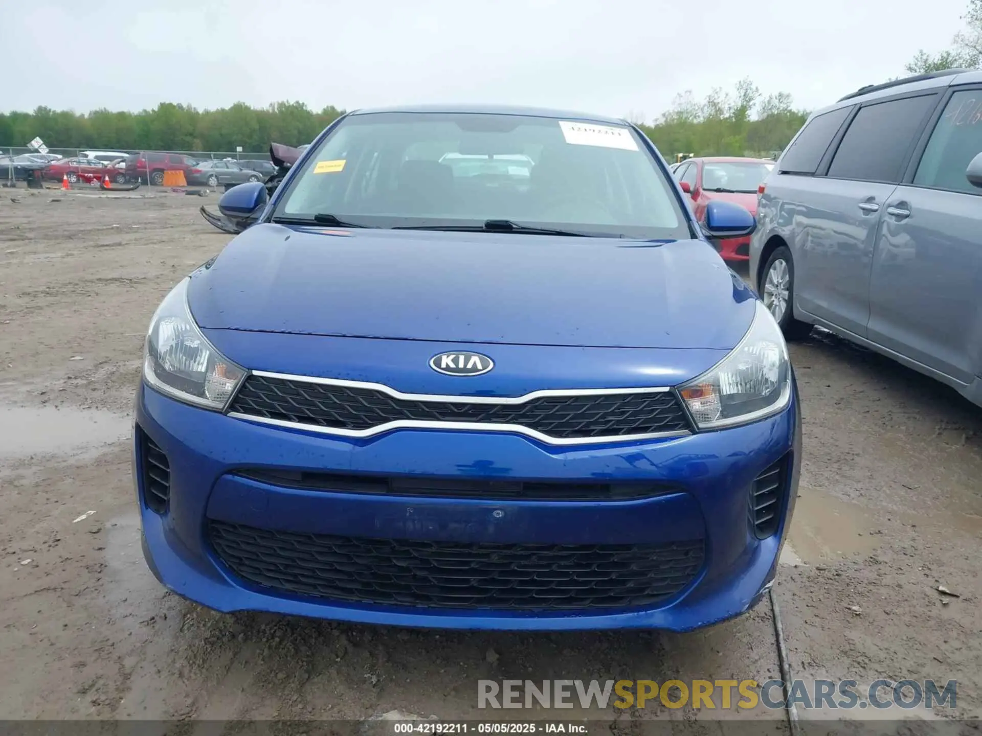 12 Photograph of a damaged car 3KPA24AB6KE207394 KIA RIO 2019