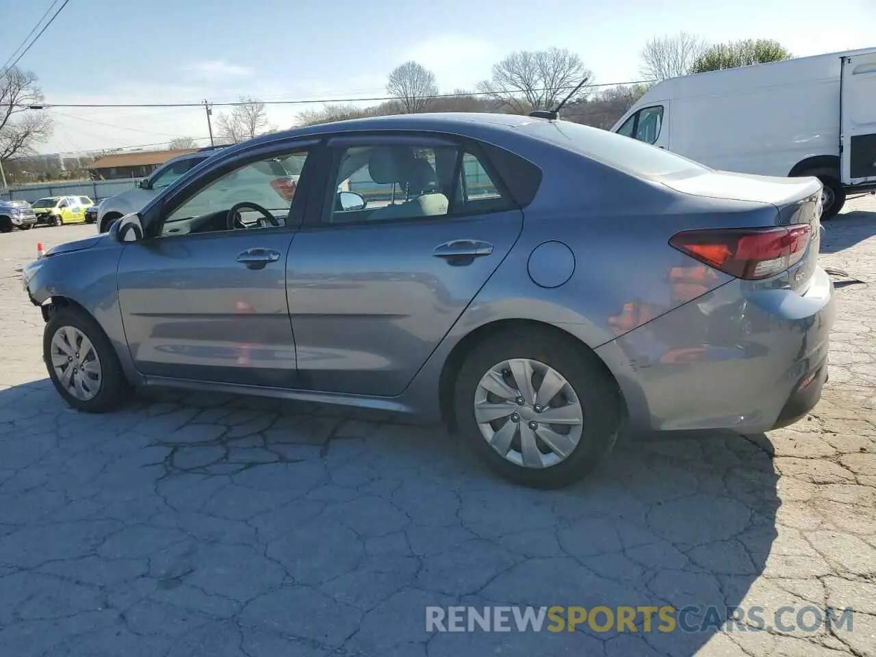 2 Photograph of a damaged car 3KPA24AB6KE216340 KIA RIO 2019