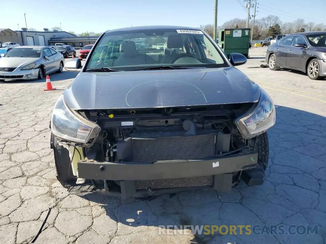 5 Photograph of a damaged car 3KPA24AB6KE216340 KIA RIO 2019